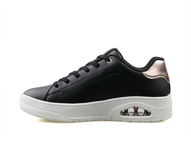 SKECHERS UNO COURT Kadın Günlük Ayakkabı 177700-BLK Siyah