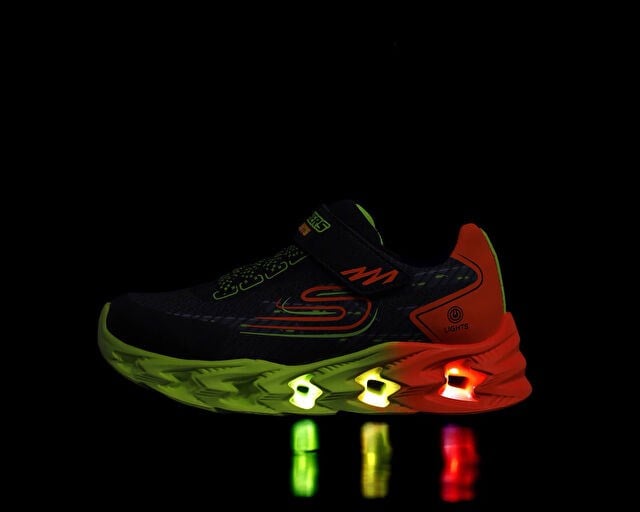 SKECHERS VORTEX 2.0 Çocuk Günlük Işıklı Ayakkabı 400604L-BKMT Mavi