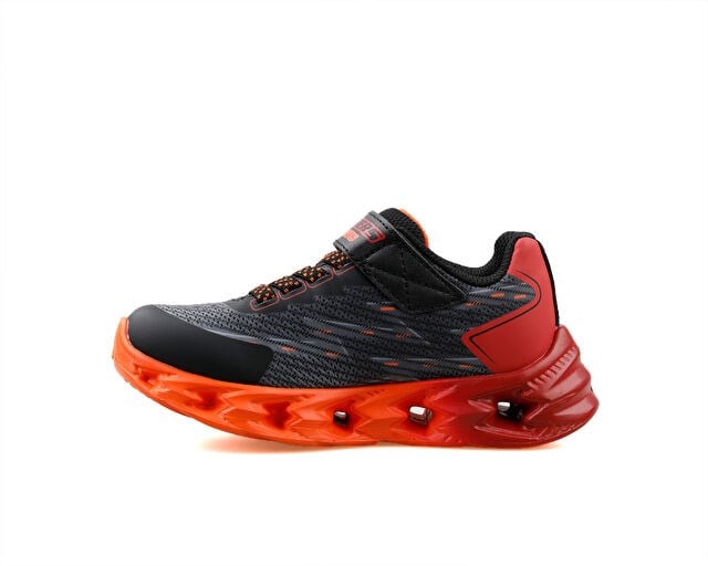 SKECHERS VORTEX 2.0 Çocuk Günlük Işıklı Ayakkabı 400604L-BKRD Kırmızı