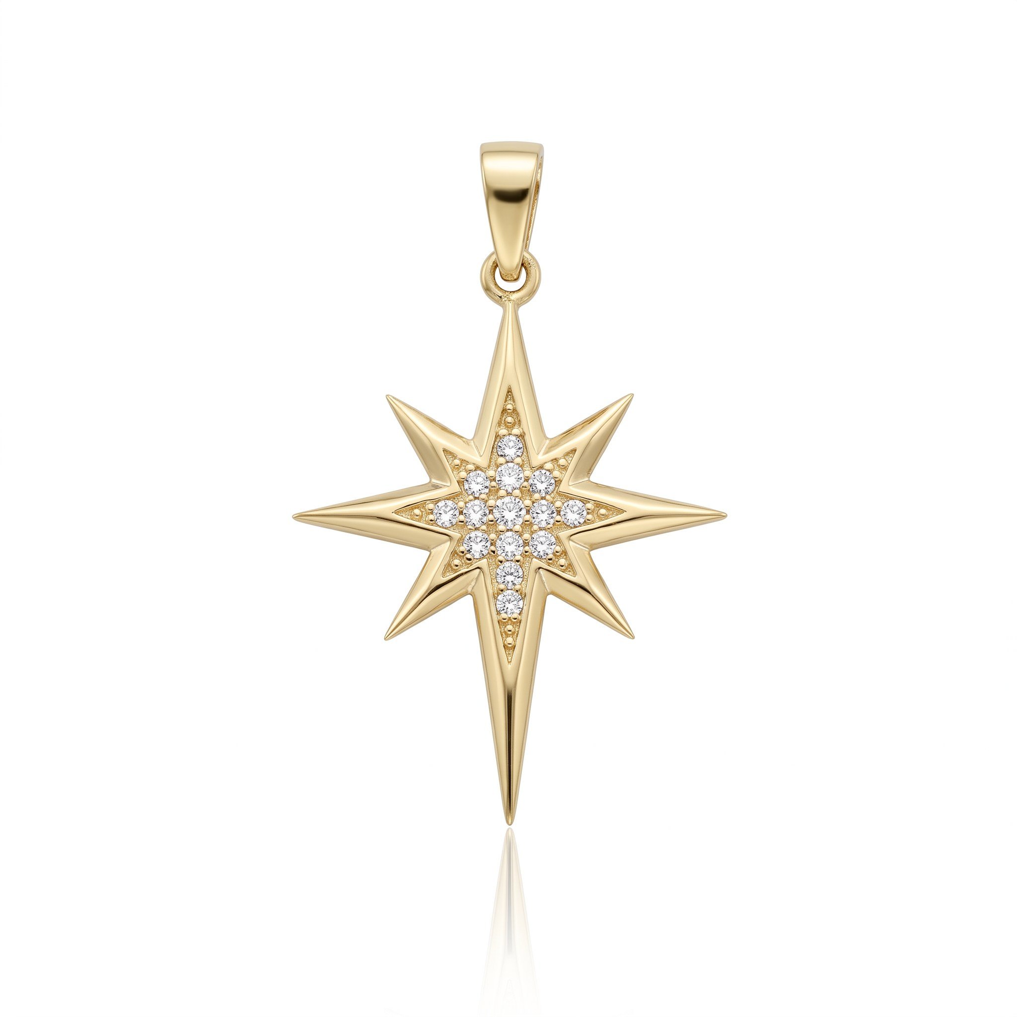14K Altın Tasarım Kolye Ucu | 1,15 Gr
