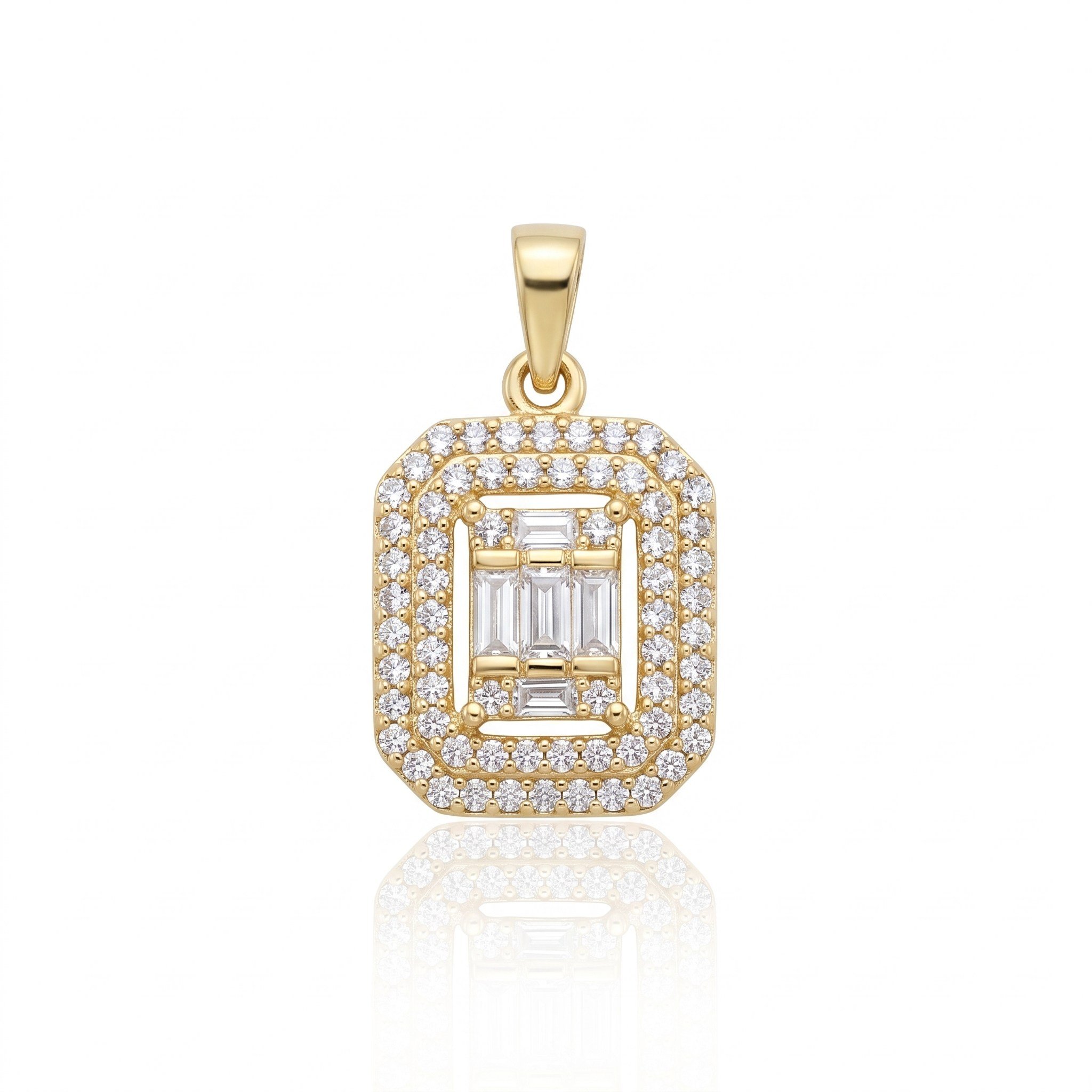 14K Altın Tasarım Kolye Ucu | 1,29 Gr