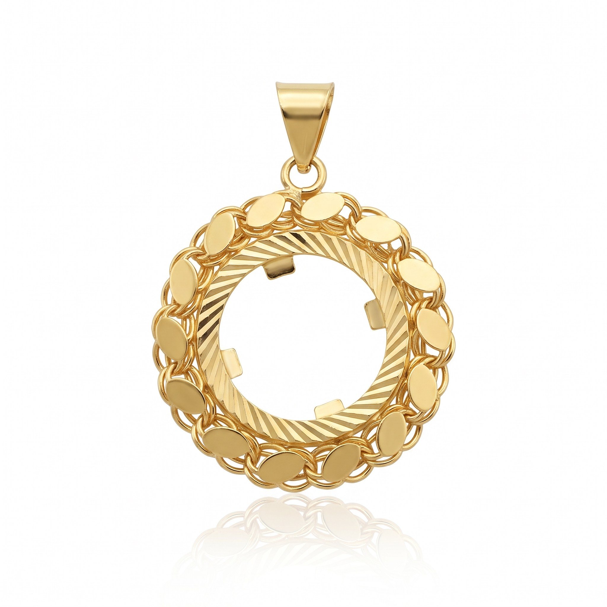 14K Altın Tasarım Kolye Ucu | 2,09 Gr