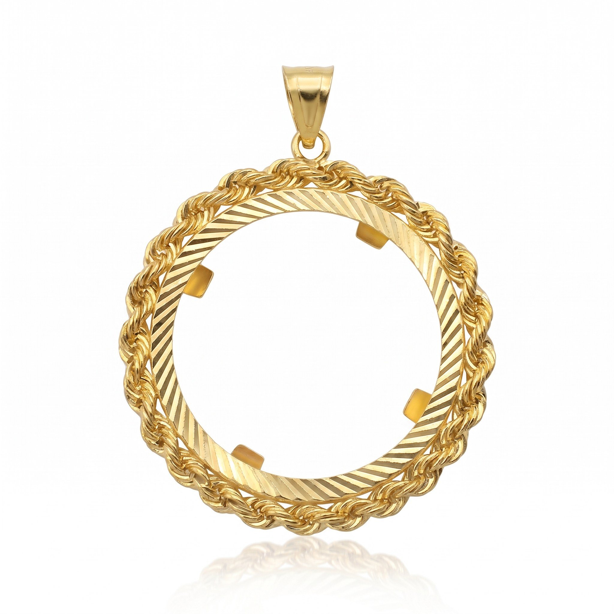 14K Altın Tasarım Kolye Ucu | 2,65 Gr