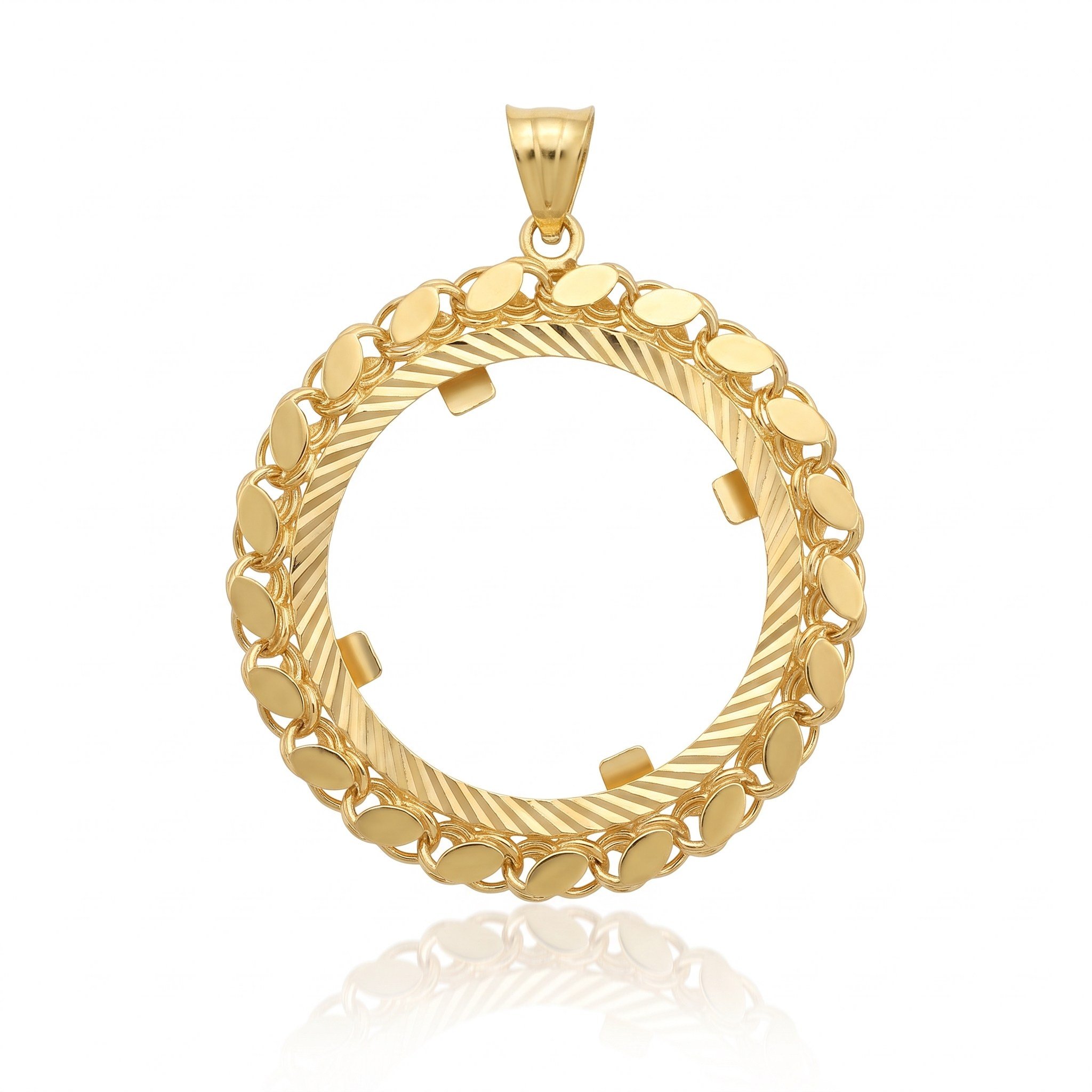 14K Altın Tasarım Kolye Ucu | 3,23 Gr