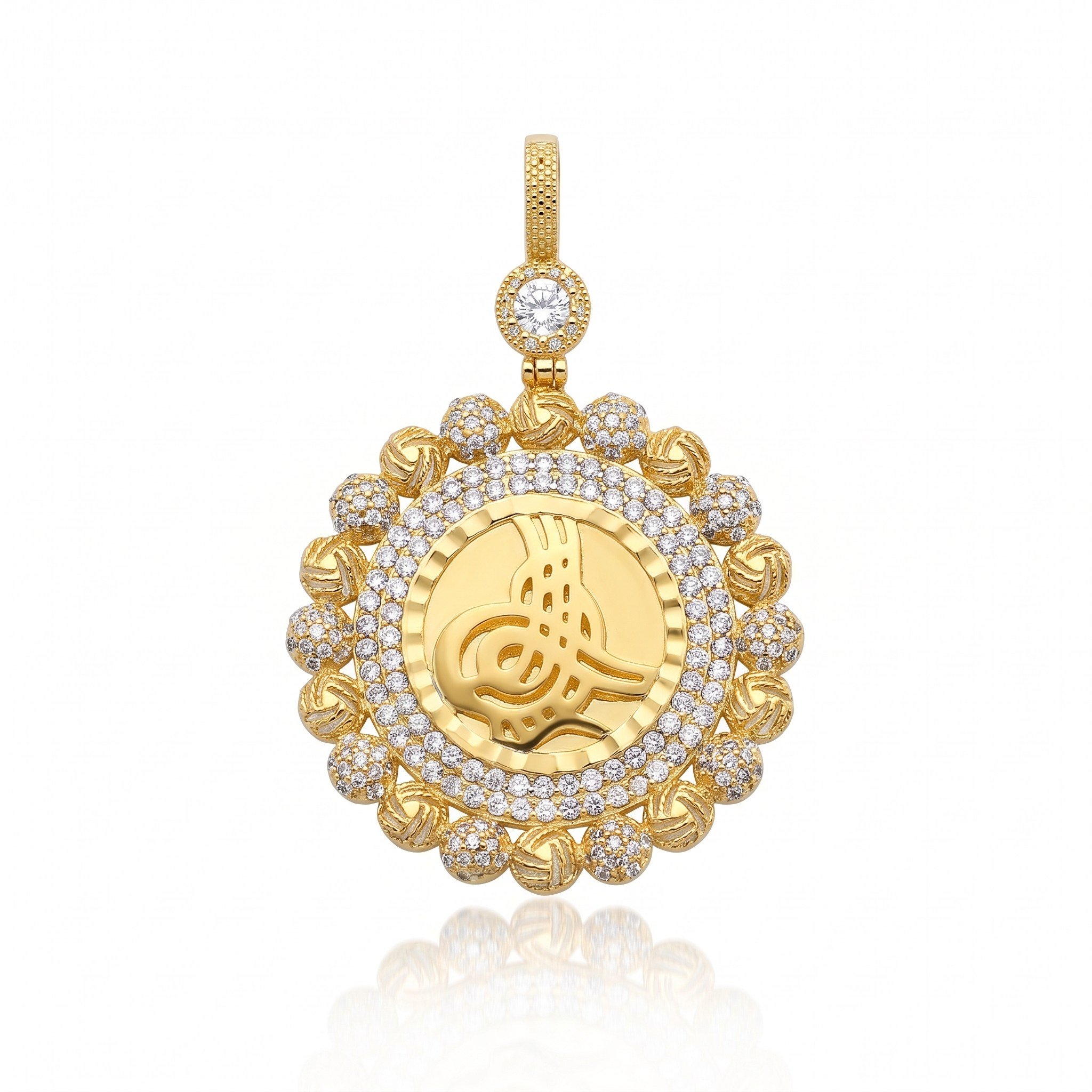 14K Altın Tasarım Kolye Ucu | 7,32 Gr