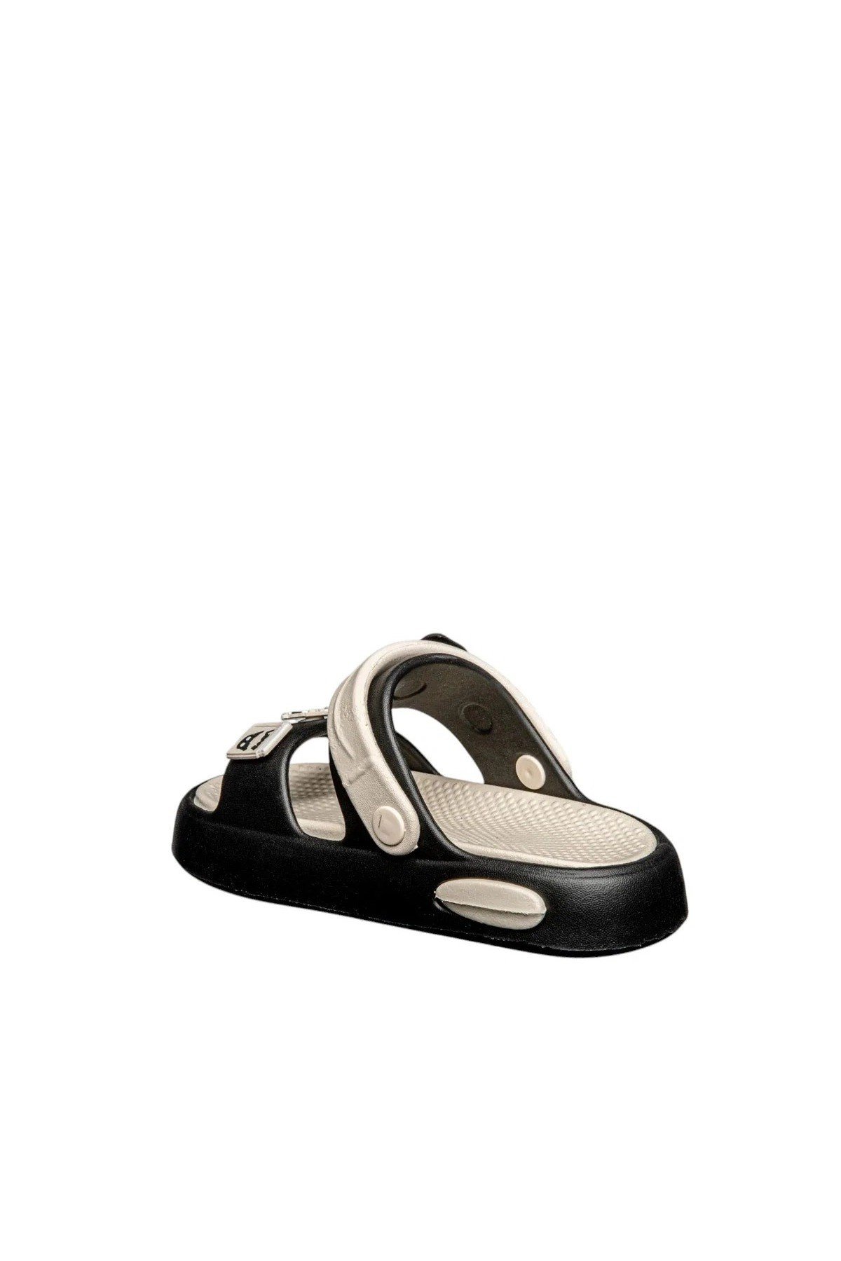 Çocuk Ortopedik Emoji Terlik Günlük Siyah Unisex