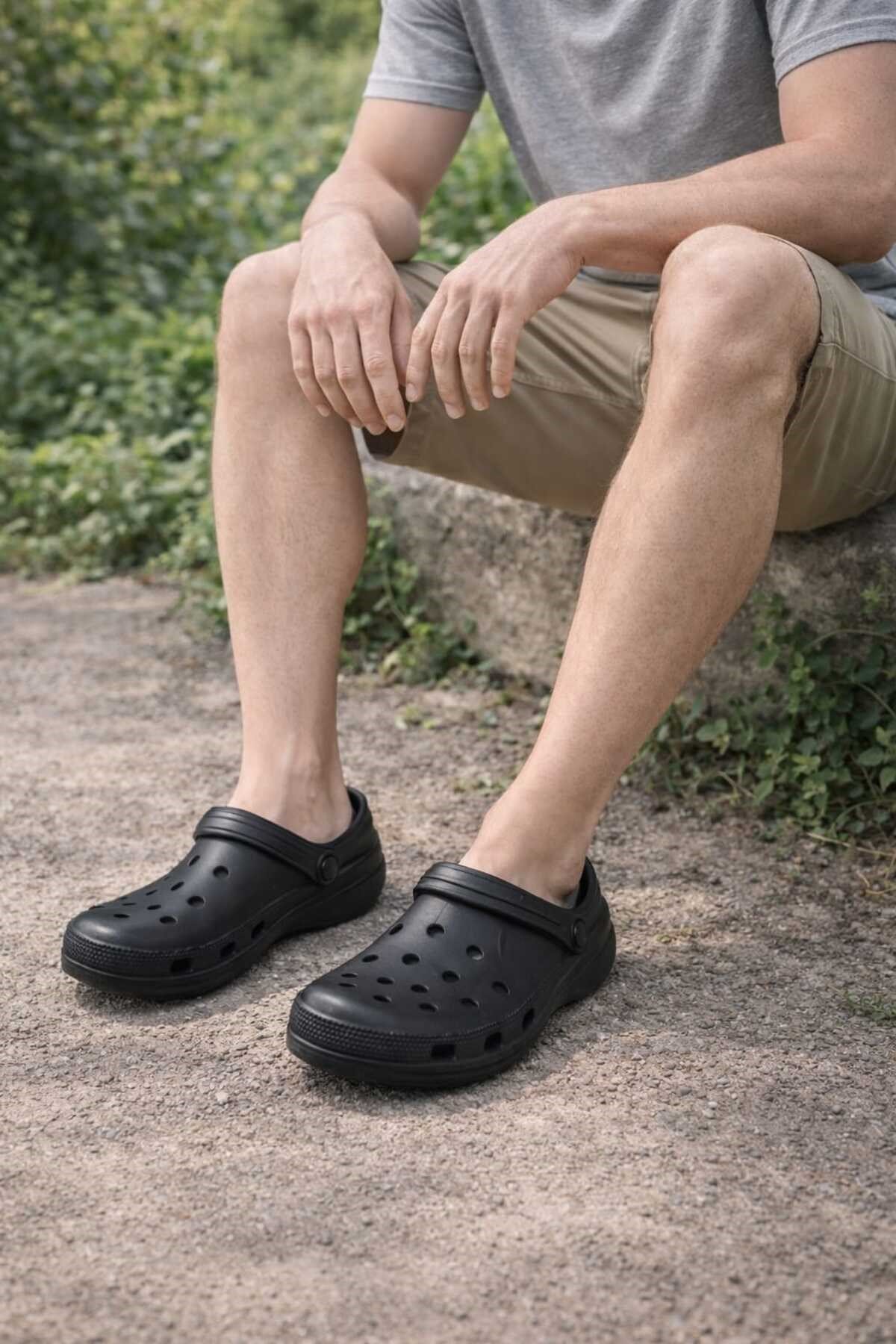 ERKEK GÜNLÜK RAHAT DENİZ PLAJ BAHÇE HAVUZ TERLİK