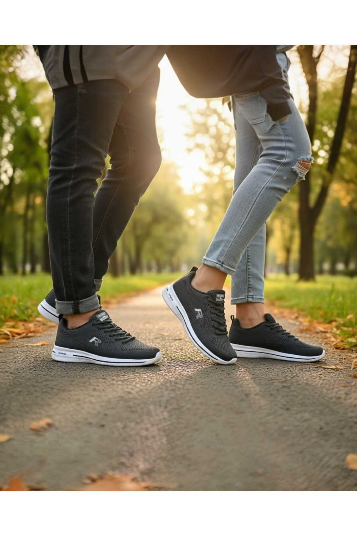 Günlük Rahat Taban Hafif Esnek Yürüyüş Ayakkabısı Unisex Spor Ayakkabı Sneaker