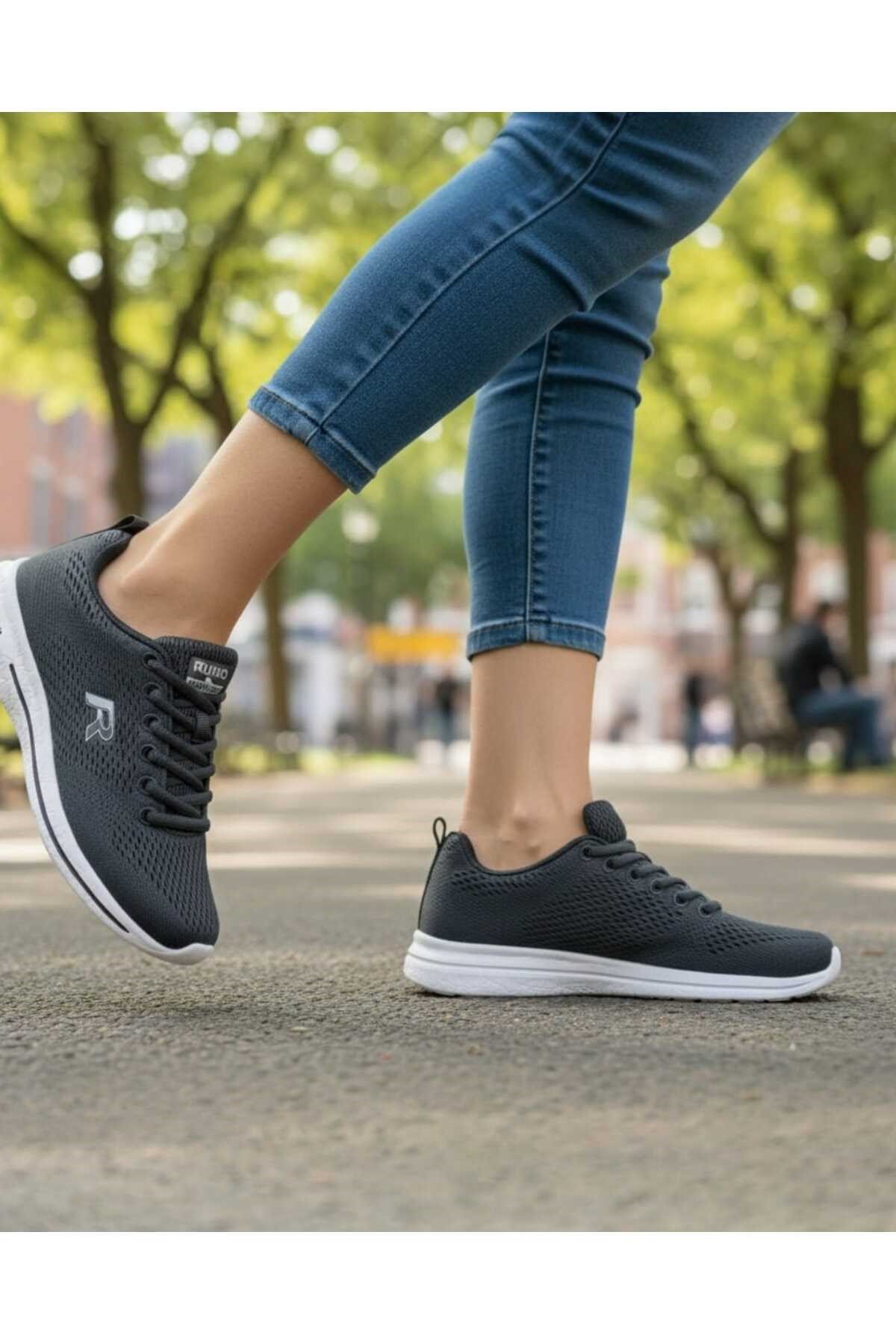 Günlük Rahat Taban Hafif Esnek Yürüyüş Ayakkabısı Unisex Spor Ayakkabı Sneaker