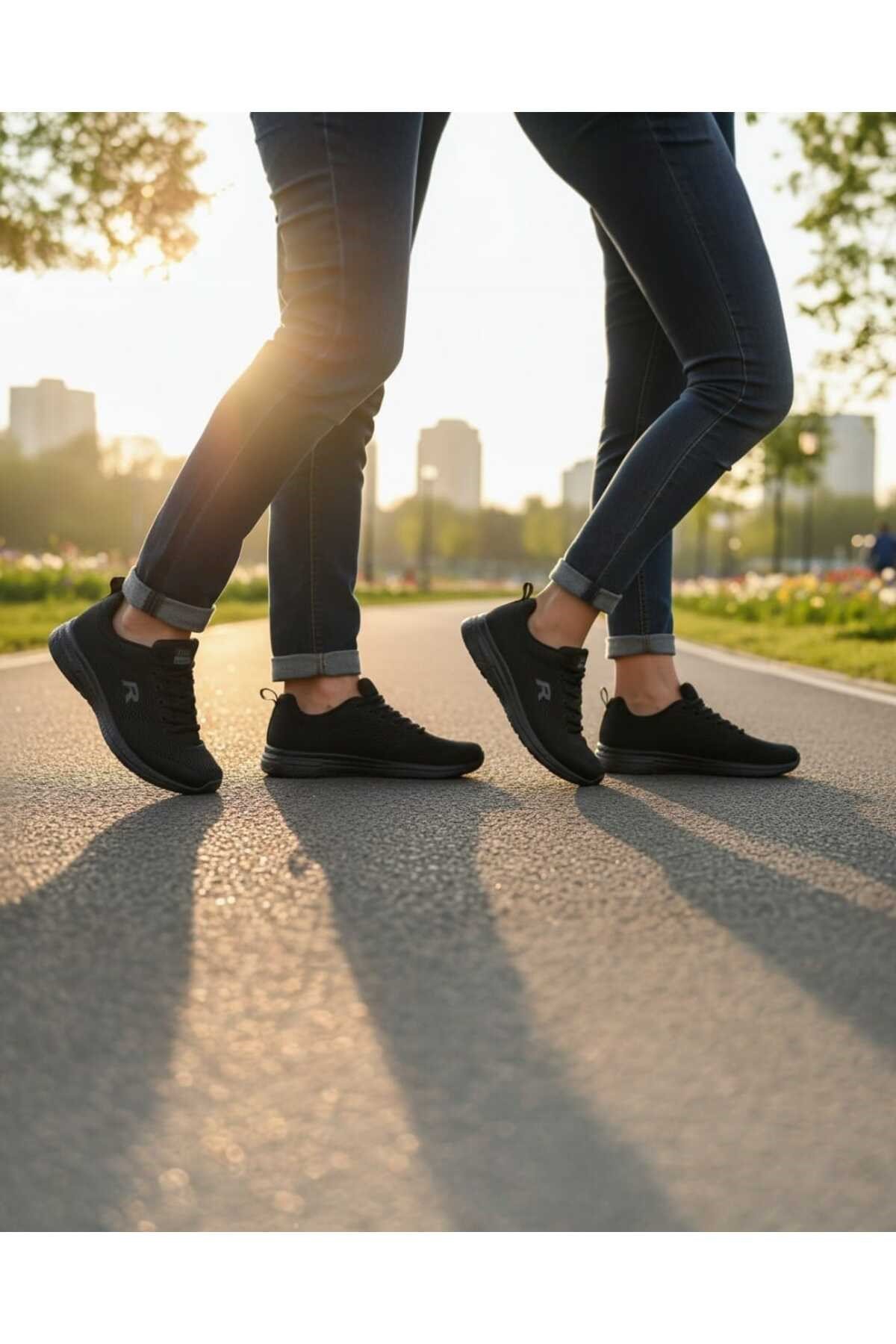 Günlük Rahat Taban Hafif Esnek Yürüyüş Ayakkabısı Unisex Spor Ayakkabı Sneaker