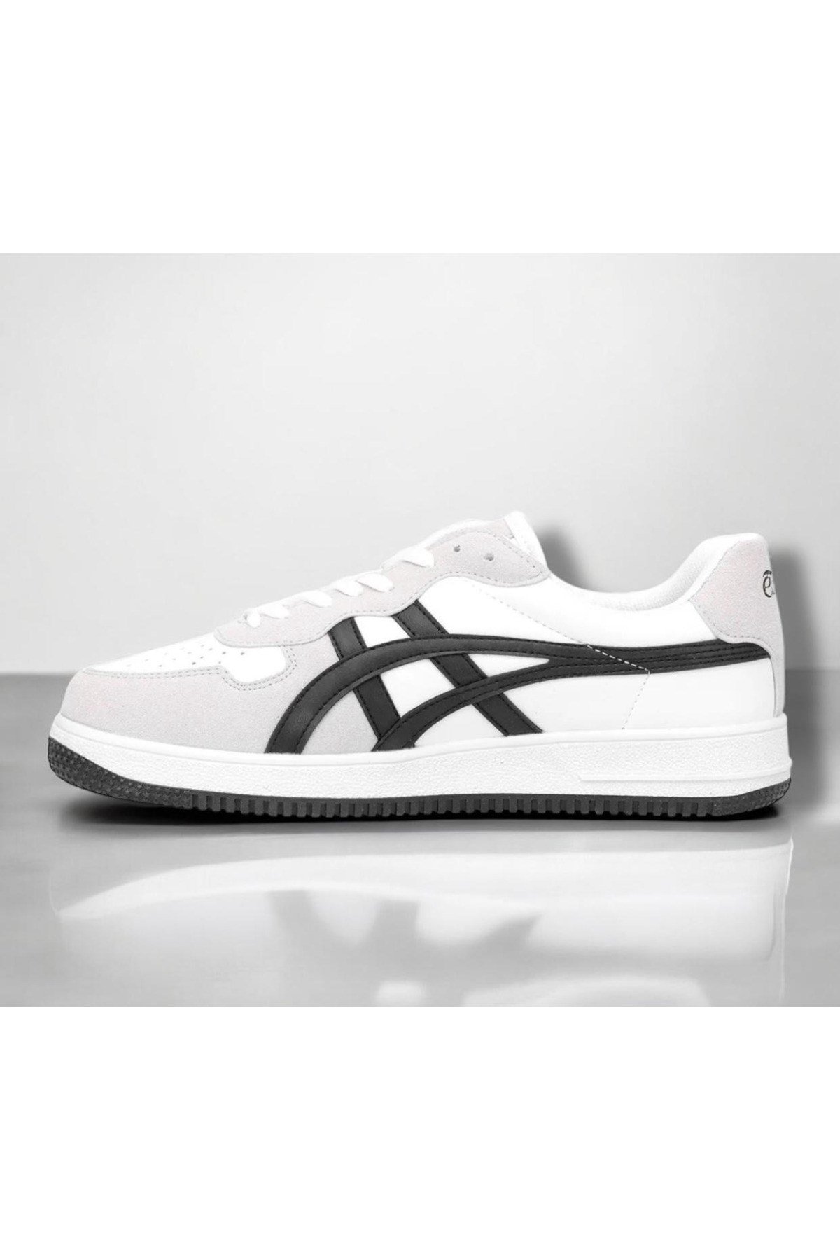 Günlük Rahat Unisex Klasik Siyah-Beyaz-Gri Sneaker Ayakkabı