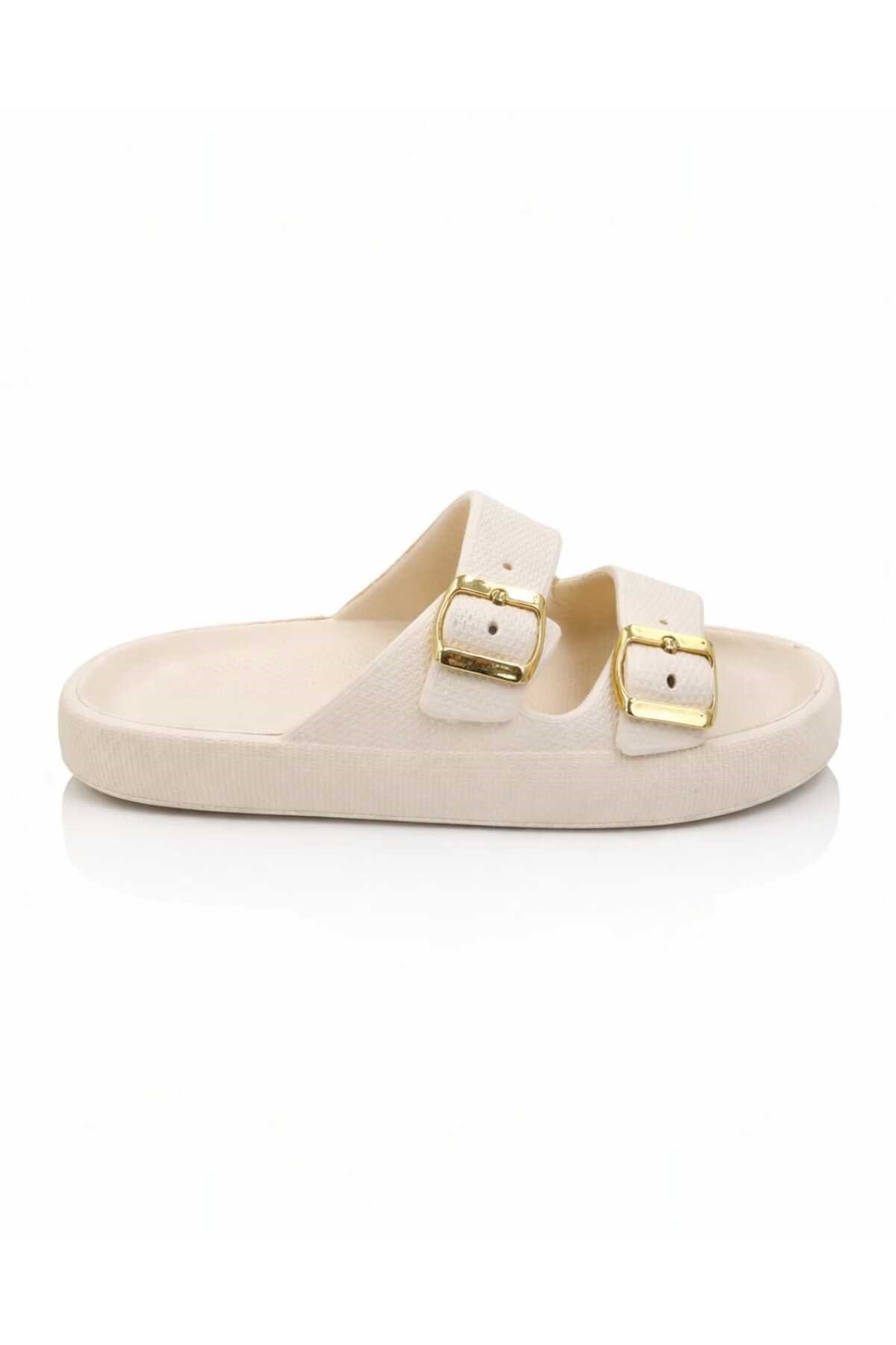 KADIN GÜNLÜK HAVUZ BAHÇE TERLİK KAYDIMAZ RAHAT GİYİM
