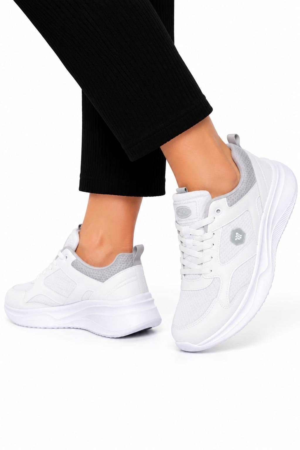 Airfil Faylon Taban Unisex Spor Ayakkabı BEYAZ