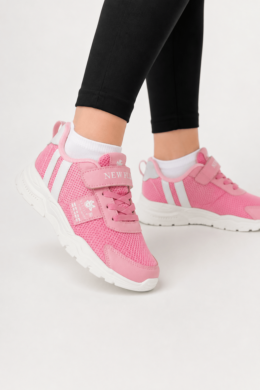 Airfile Poli Taban Çocuk Spor Ayakkabı PEMBE