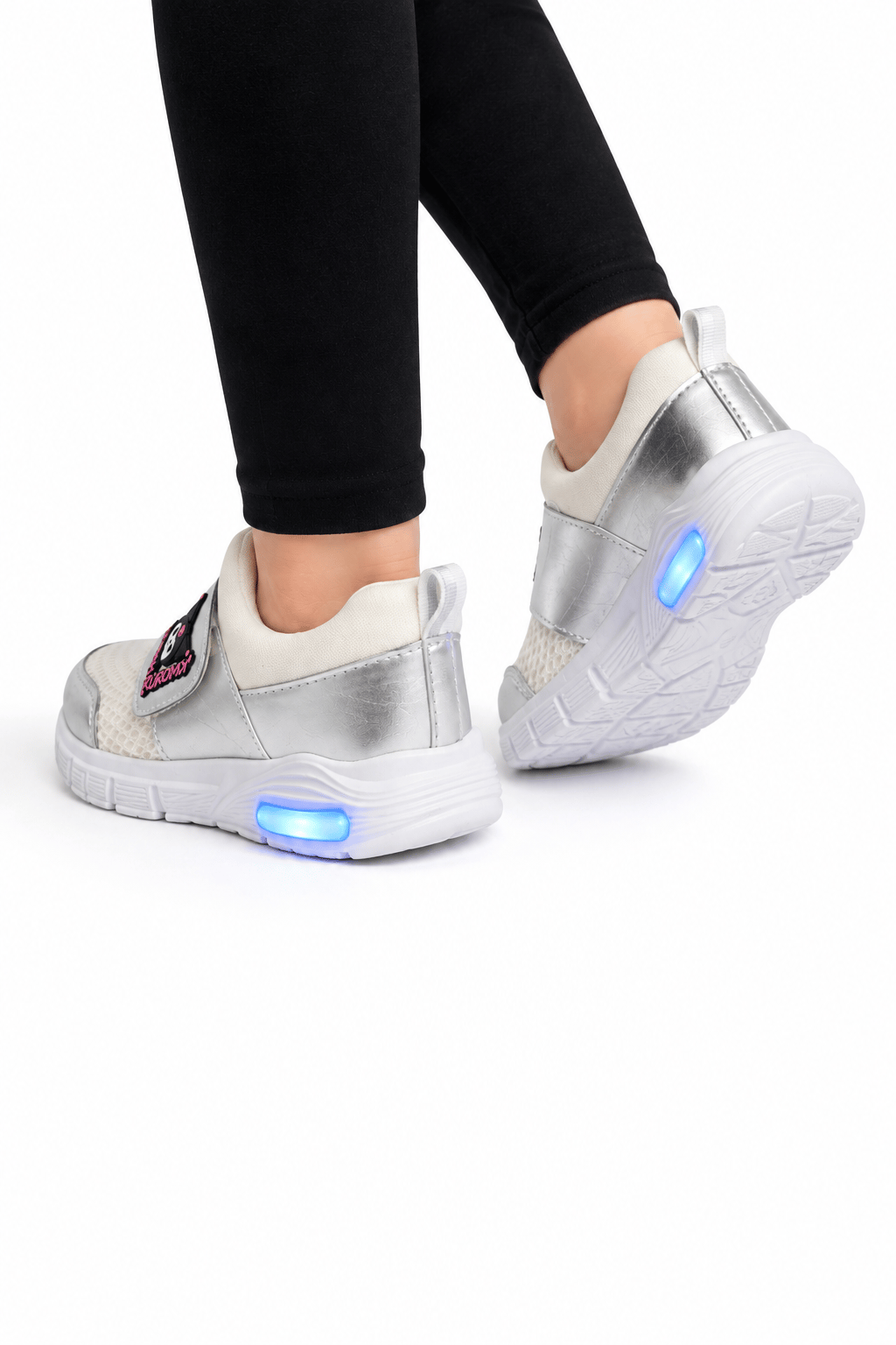 Aqua Kuromi Desenli Kız Çocuk Spor Ayakkabı BEYAZ