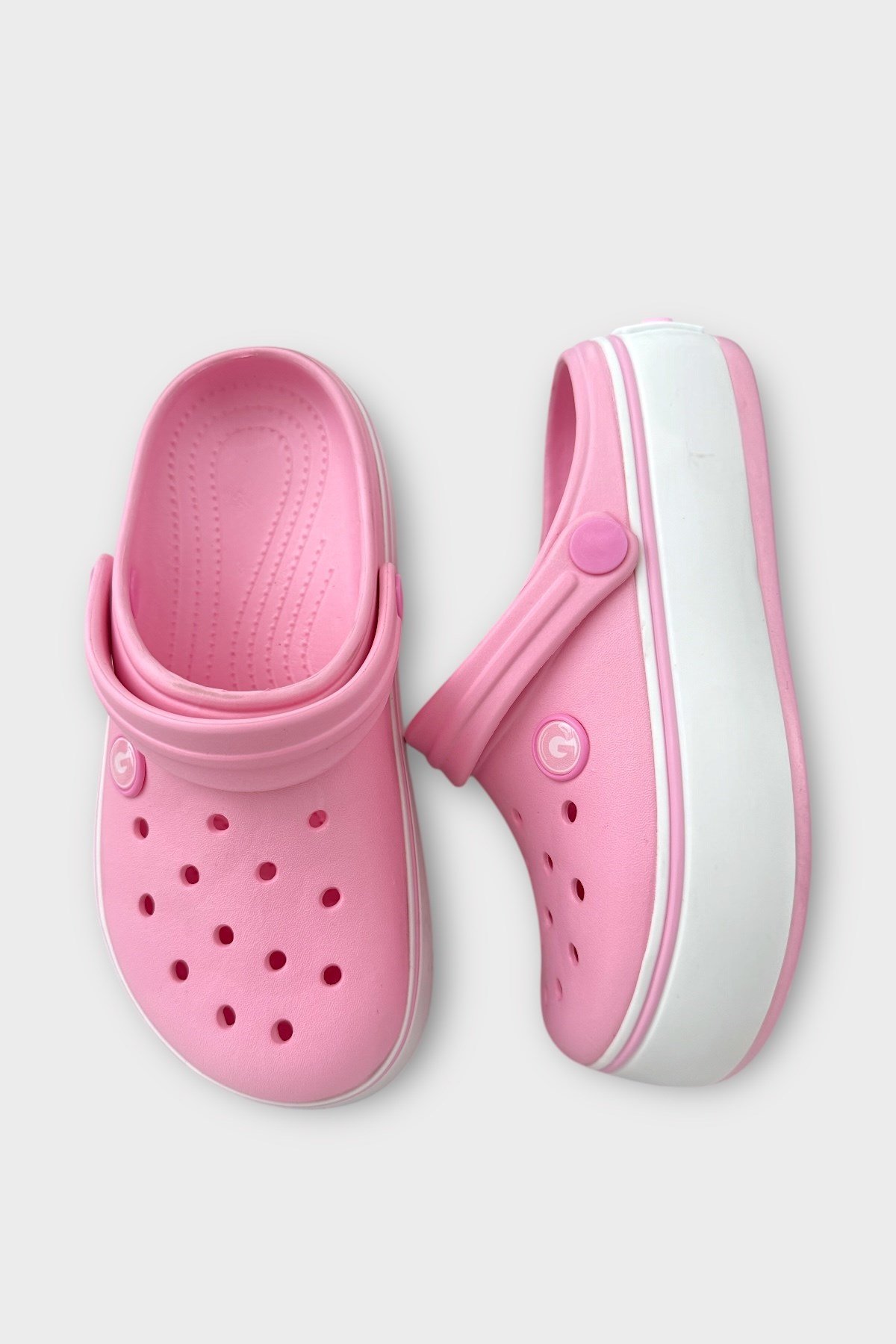 Çocuk Cross Antomik Taban Comfort Terlik PEMBE