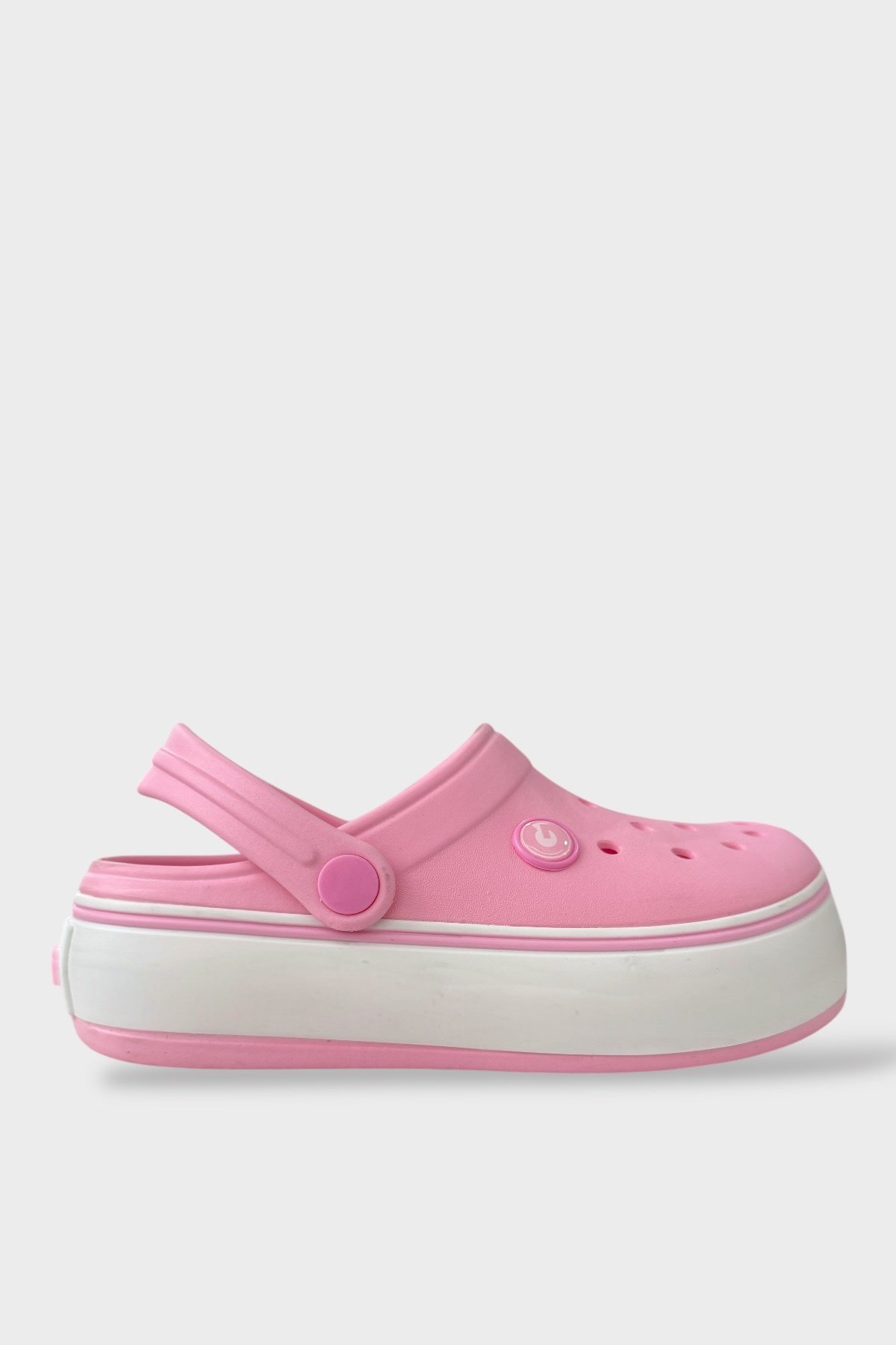 Çocuk Cross Antomik Taban Comfort Terlik PEMBE