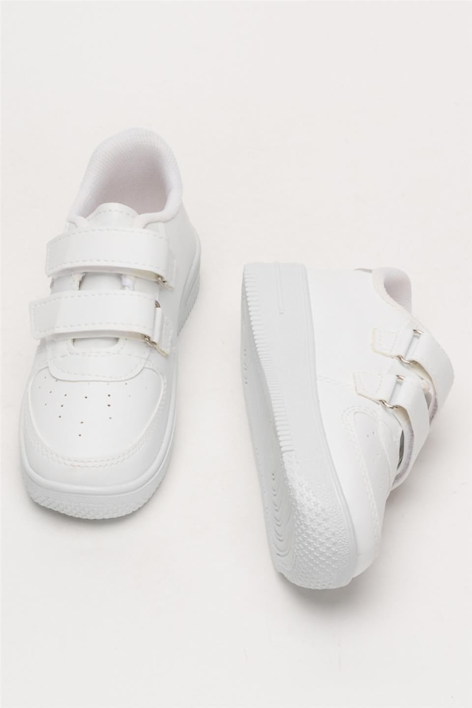 Çocuk Sneaker Spor Ayakkabı BEYAZ - FÜME