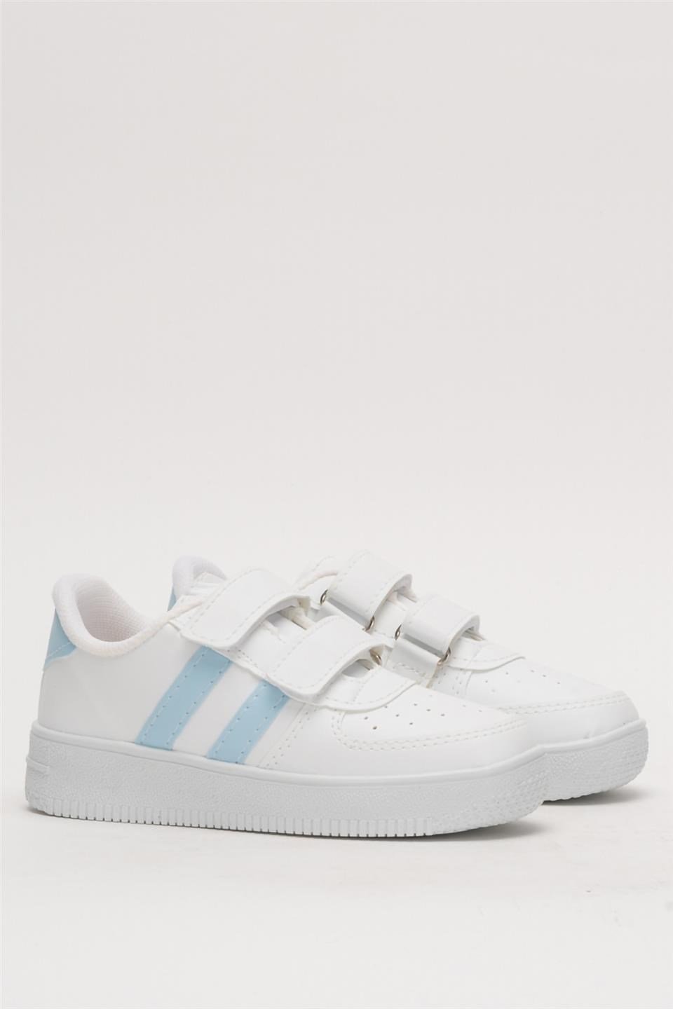 Çocuk Sneaker Spor Ayakkabı BEYAZ - MAVİ