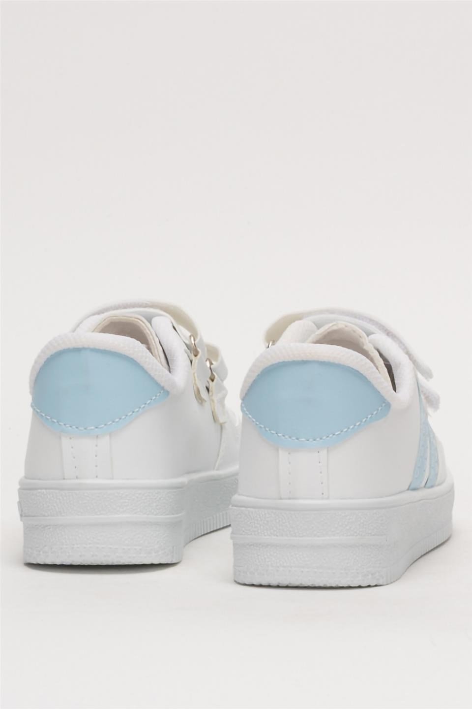Çocuk Sneaker Spor Ayakkabı BEYAZ - MAVİ