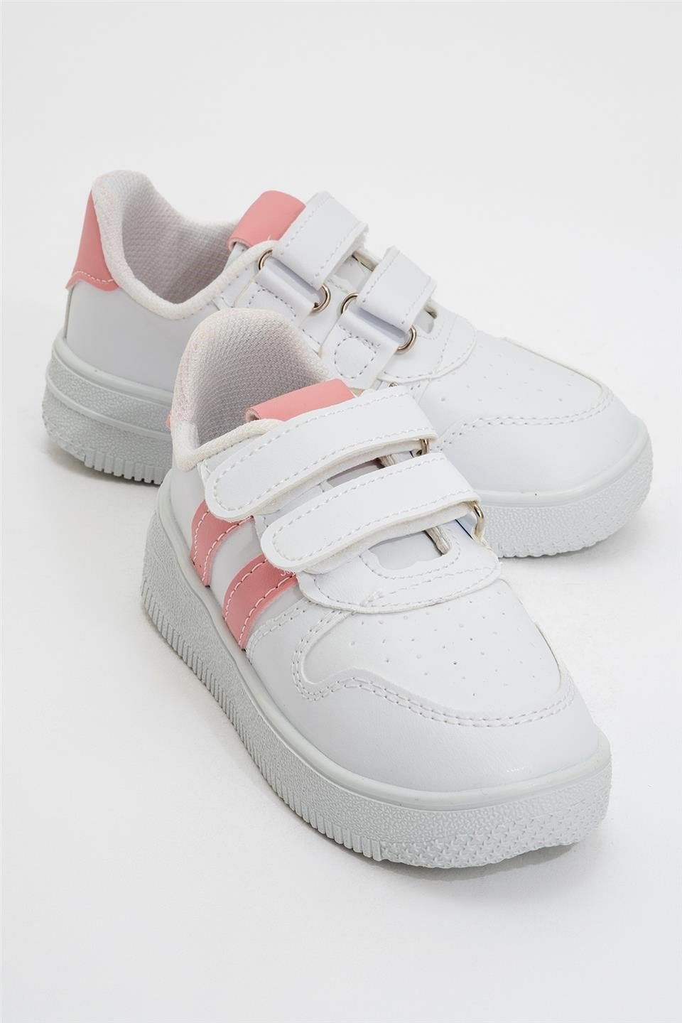 Çocuk Sneaker Spor Ayakkabı BEYAZ - PUDRA