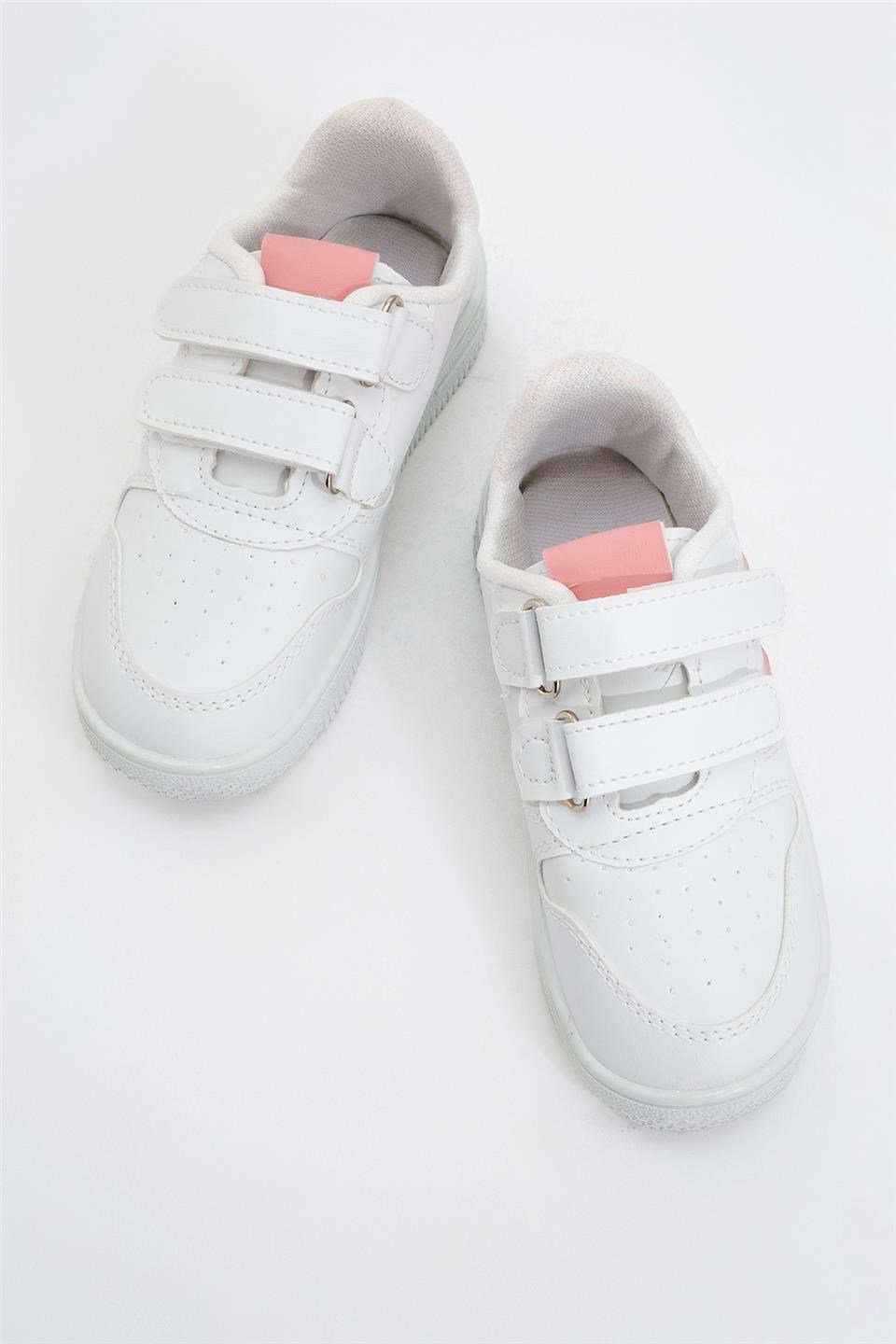 Çocuk Sneaker Spor Ayakkabı BEYAZ - PUDRA