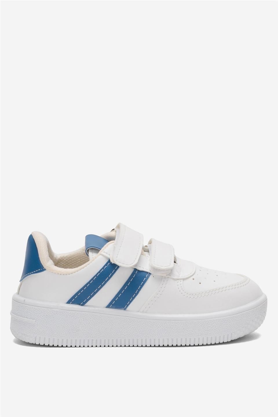 Çocuk Sneaker Spor Ayakkabı BEYAZ - SAKS