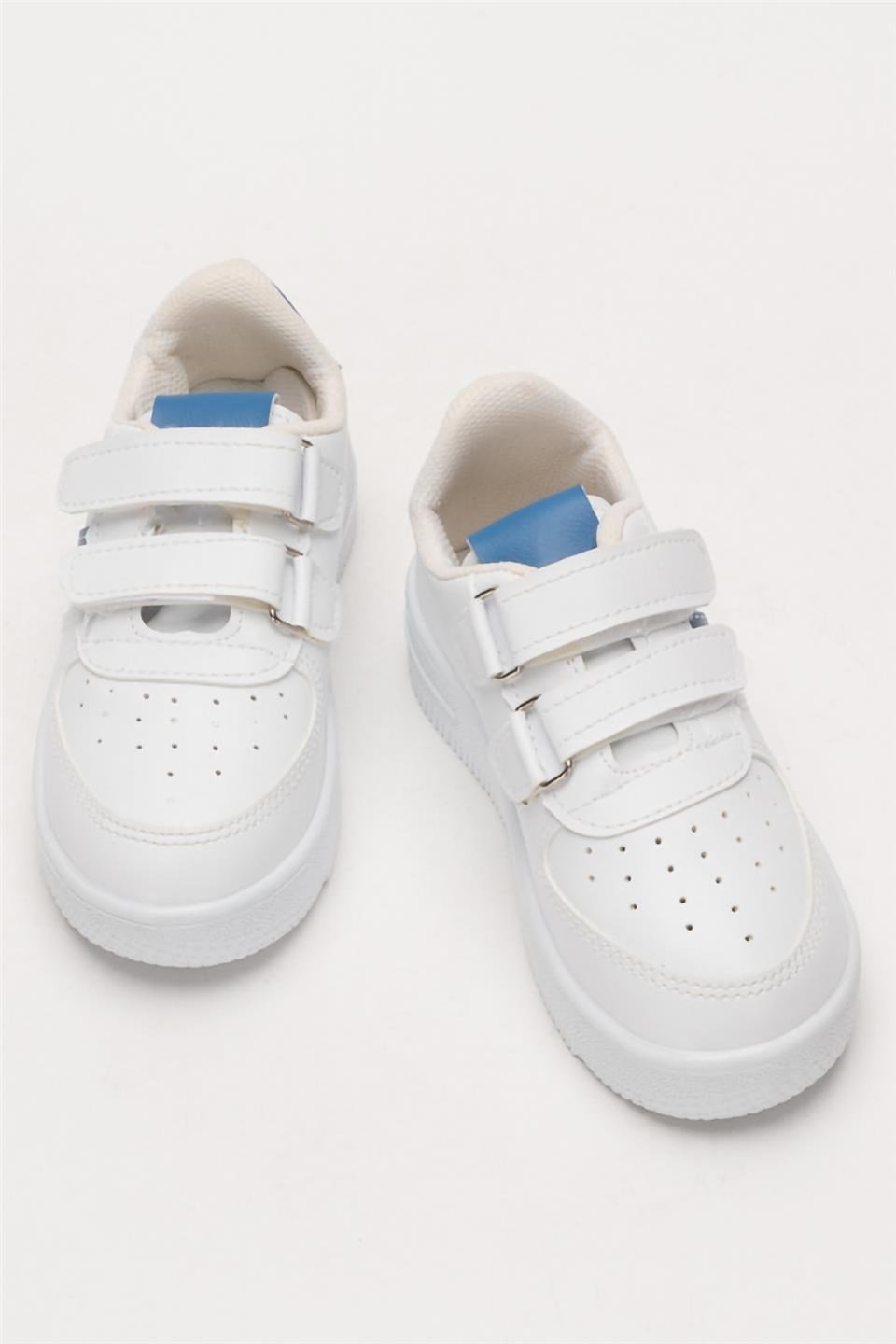 Çocuk Sneaker Spor Ayakkabı BEYAZ - SAKS