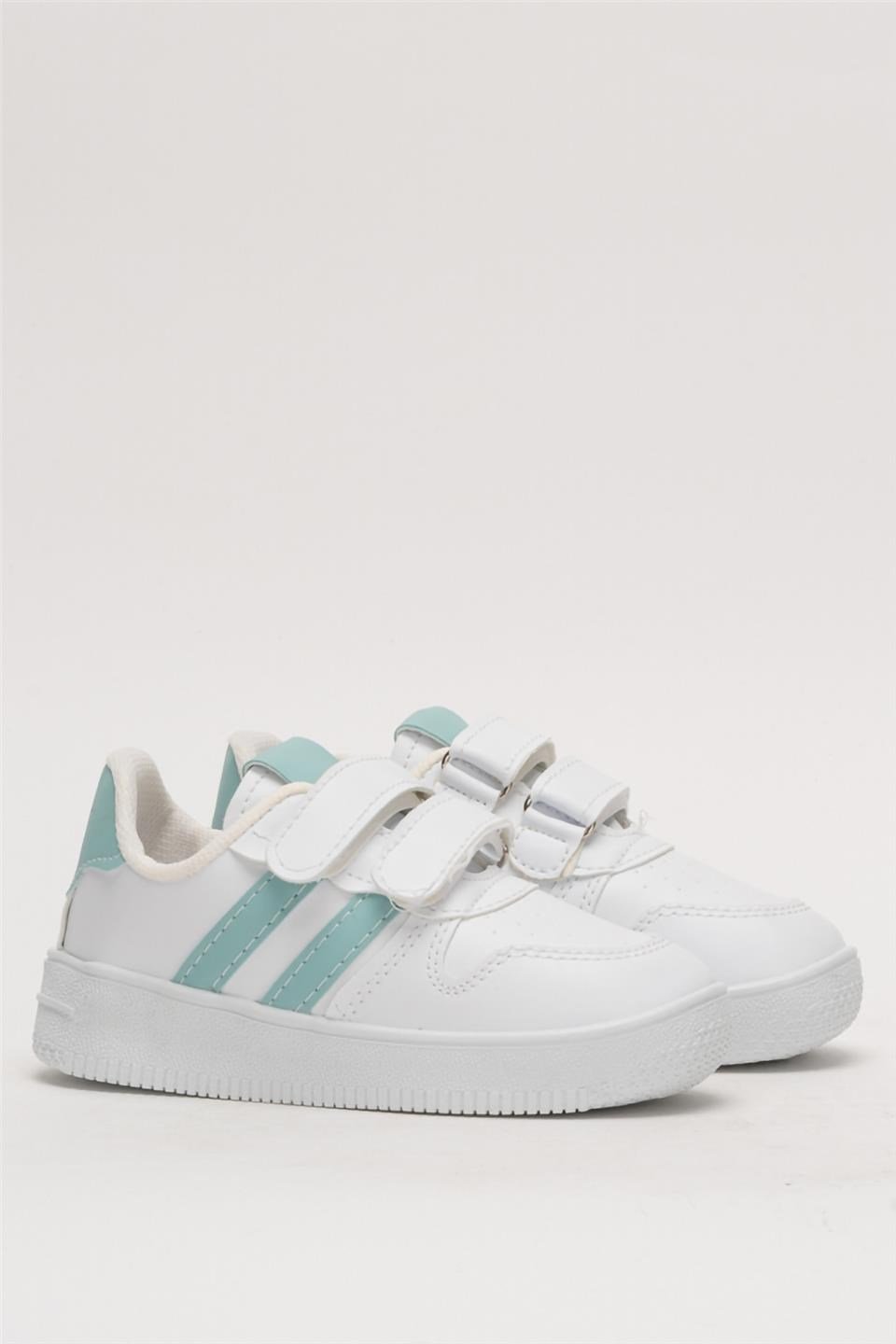 Çocuk Sneaker Spor Ayakkabı BEYAZ - YEŞİL