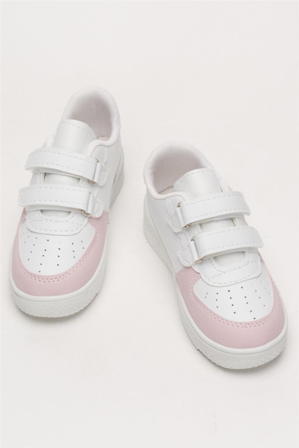 Çocuk Sneaker Spor Ayakkabı PEMBE - BEYAZ