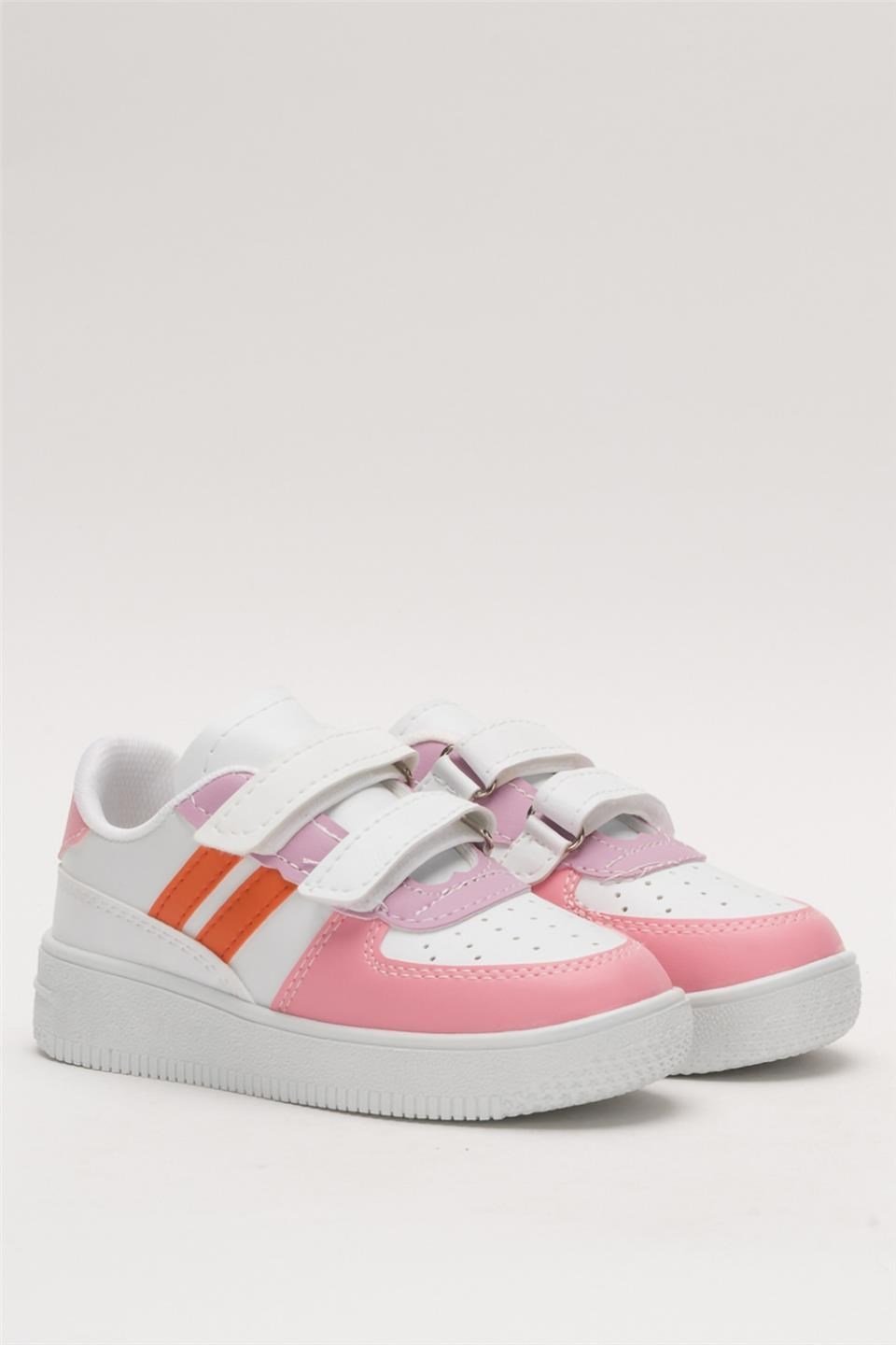 Çocuk Sneaker Spor Ayakkabı PEMBE - TURUNCU