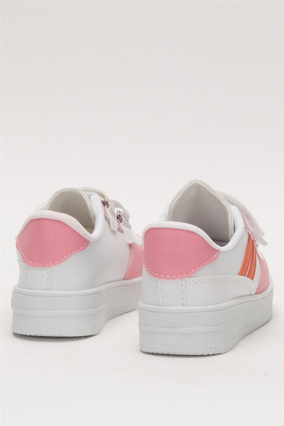 Çocuk Sneaker Spor Ayakkabı PEMBE - TURUNCU