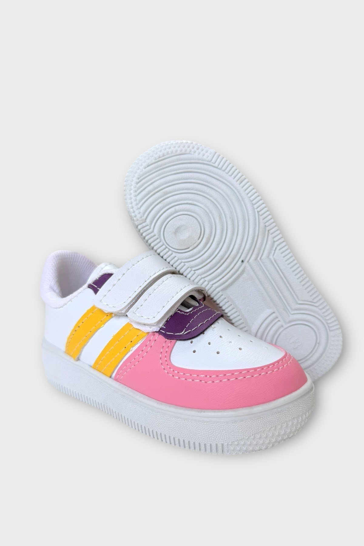 Çocuk Sneaker Spor Ayakkabı PUDRA - SARI