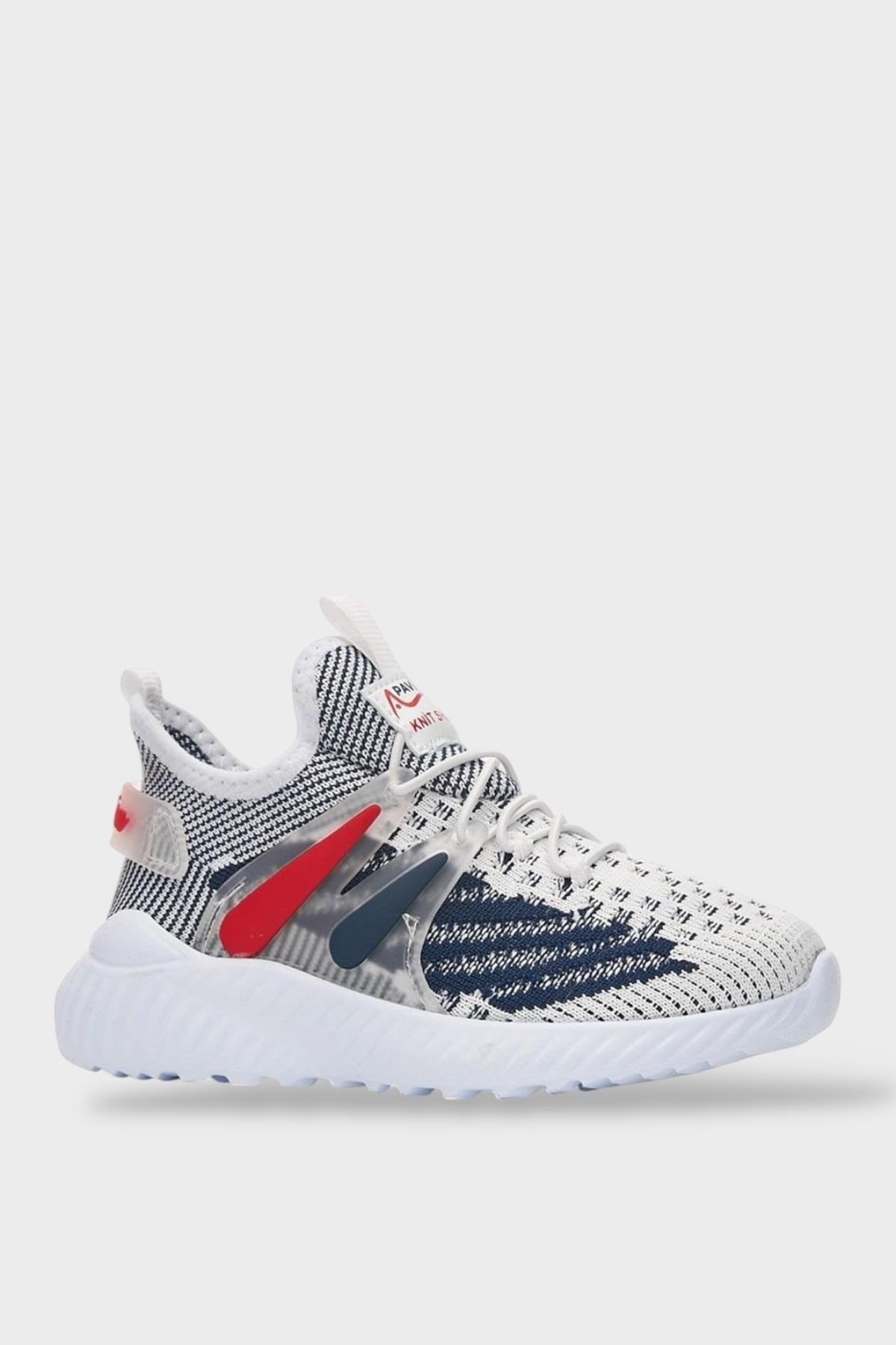 Çocuk Triko Comfort Spor Ayakkabı BEYAZ - LACİVERT