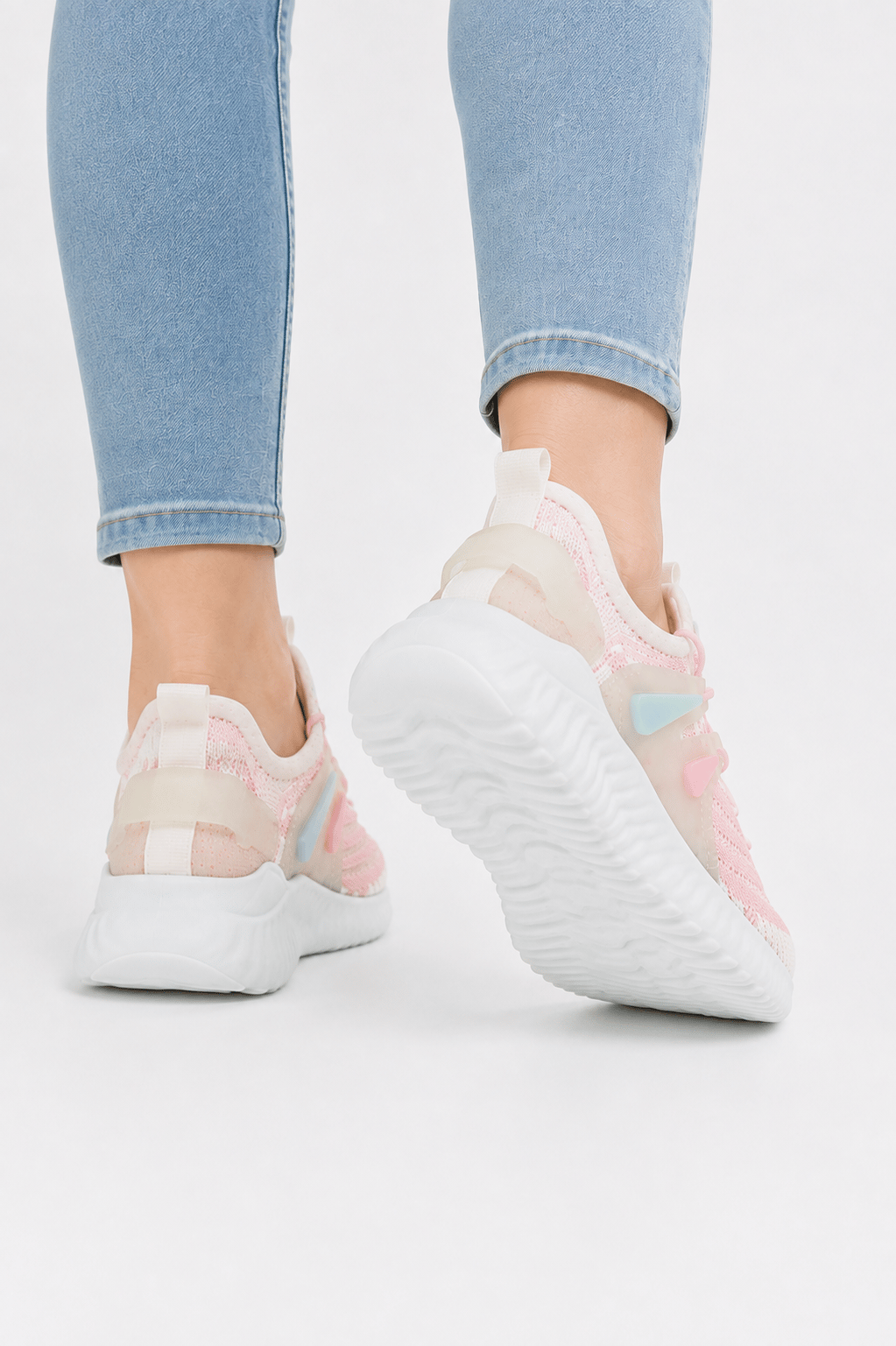 Çocuk Triko Comfort Spor Ayakkabı PUDRA