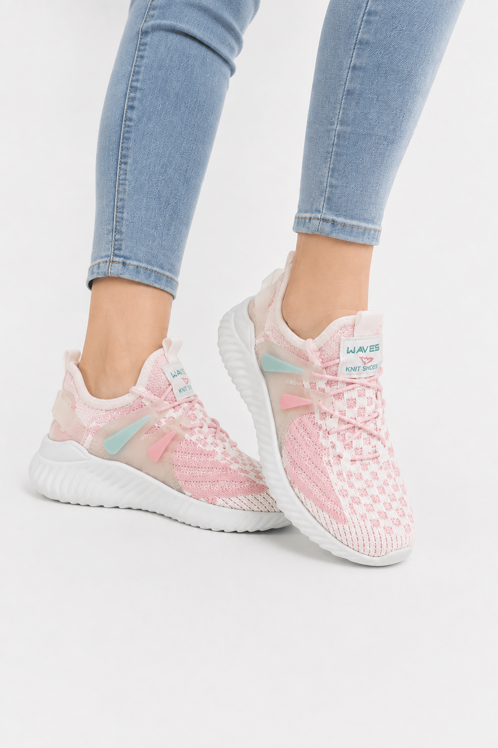 Çocuk Triko Comfort Spor Ayakkabı PUDRA
