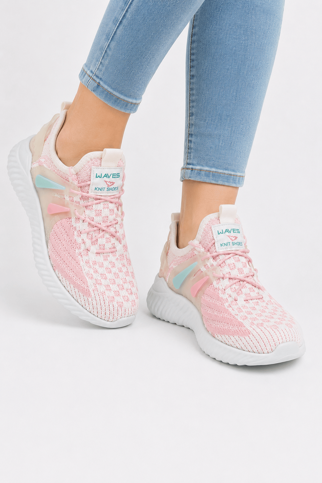 Çocuk Triko Comfort Spor Ayakkabı PUDRA