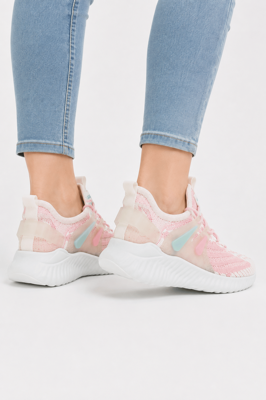 Çocuk Triko Comfort Spor Ayakkabı PUDRA