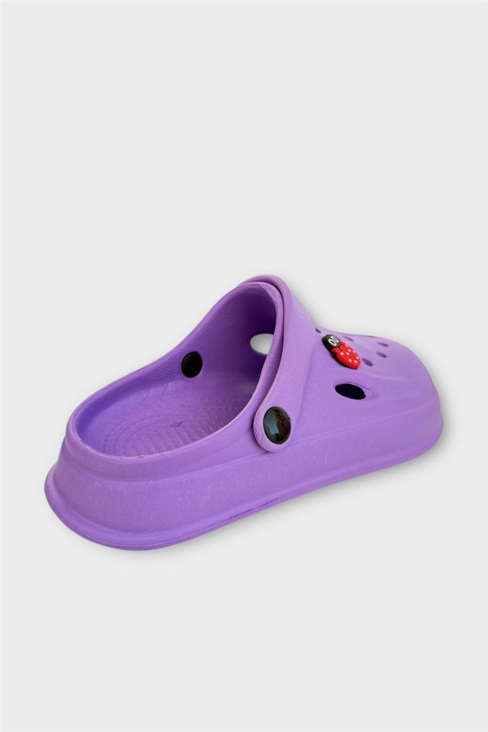 Comfort Uğur Böceği Tokalı Medikal Hemşire Sabo Kadın Terlik MOR