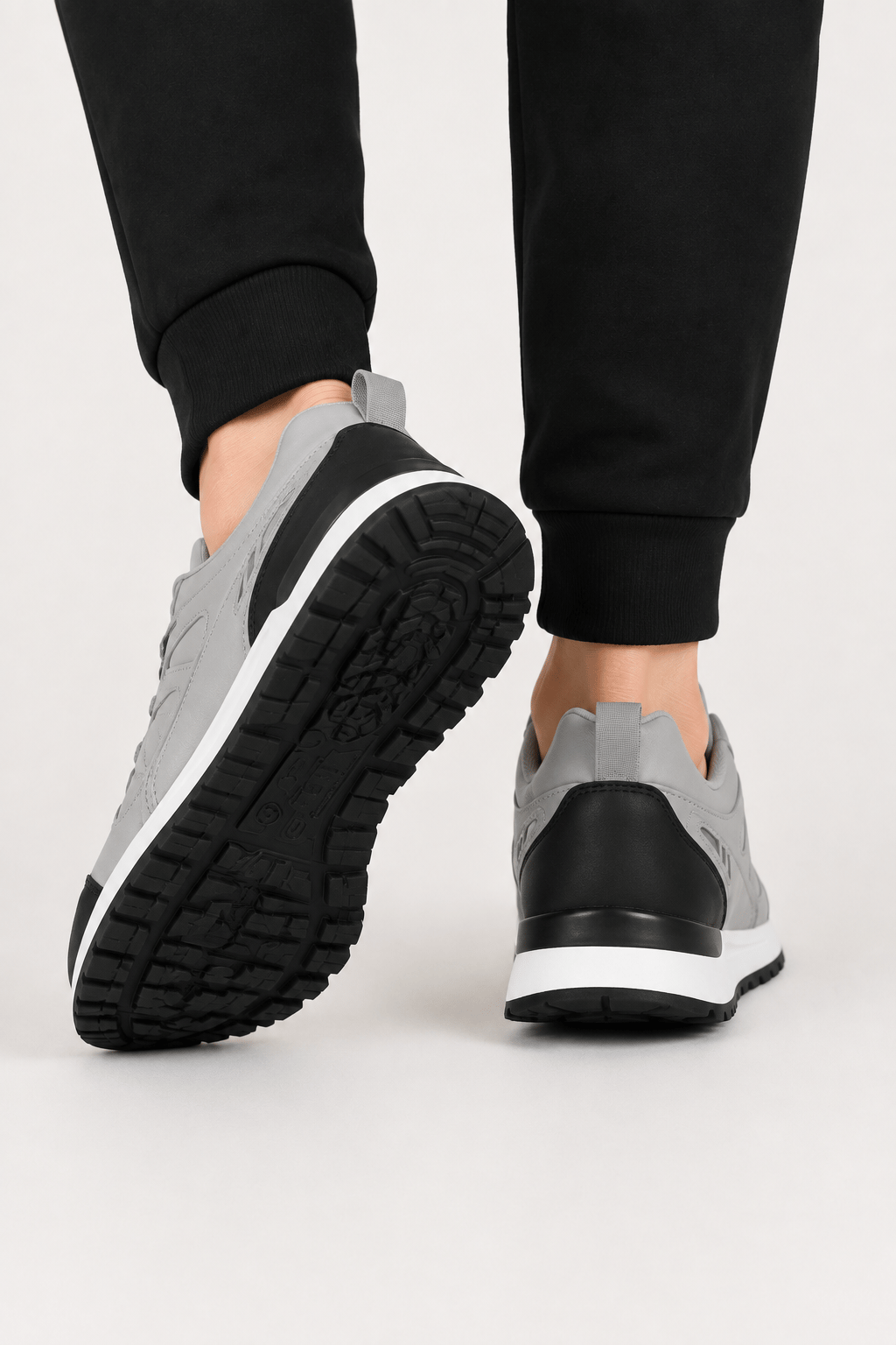 Erkek 4 Mevsim Rahat Spor Comfort Outdoor Ayakkabı GRİ