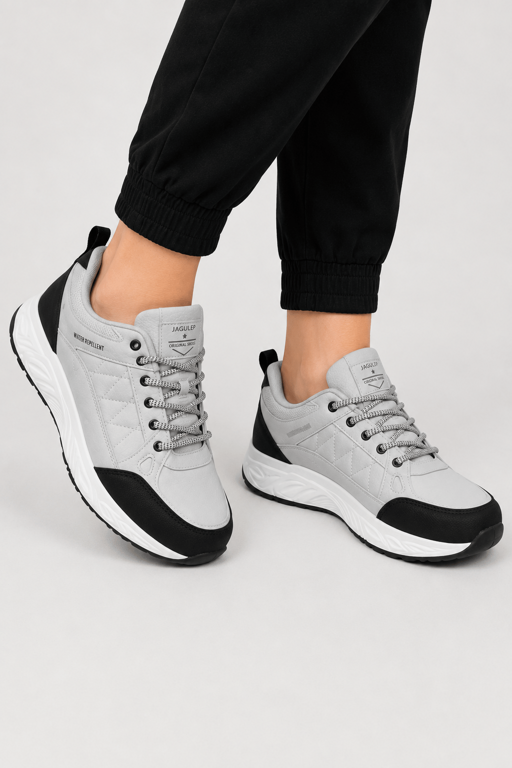 Erkek 4 Mevsim Rahat Spor Comfort Outdoor Ayakkabı GRİ