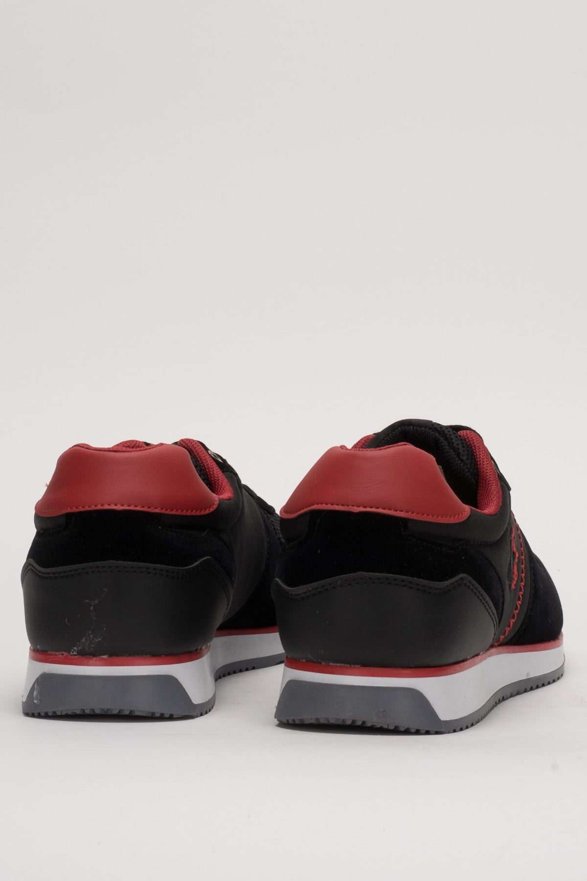 Erkek Airfile Sneaker Ayakkabı SİYAH-KIRMIZI