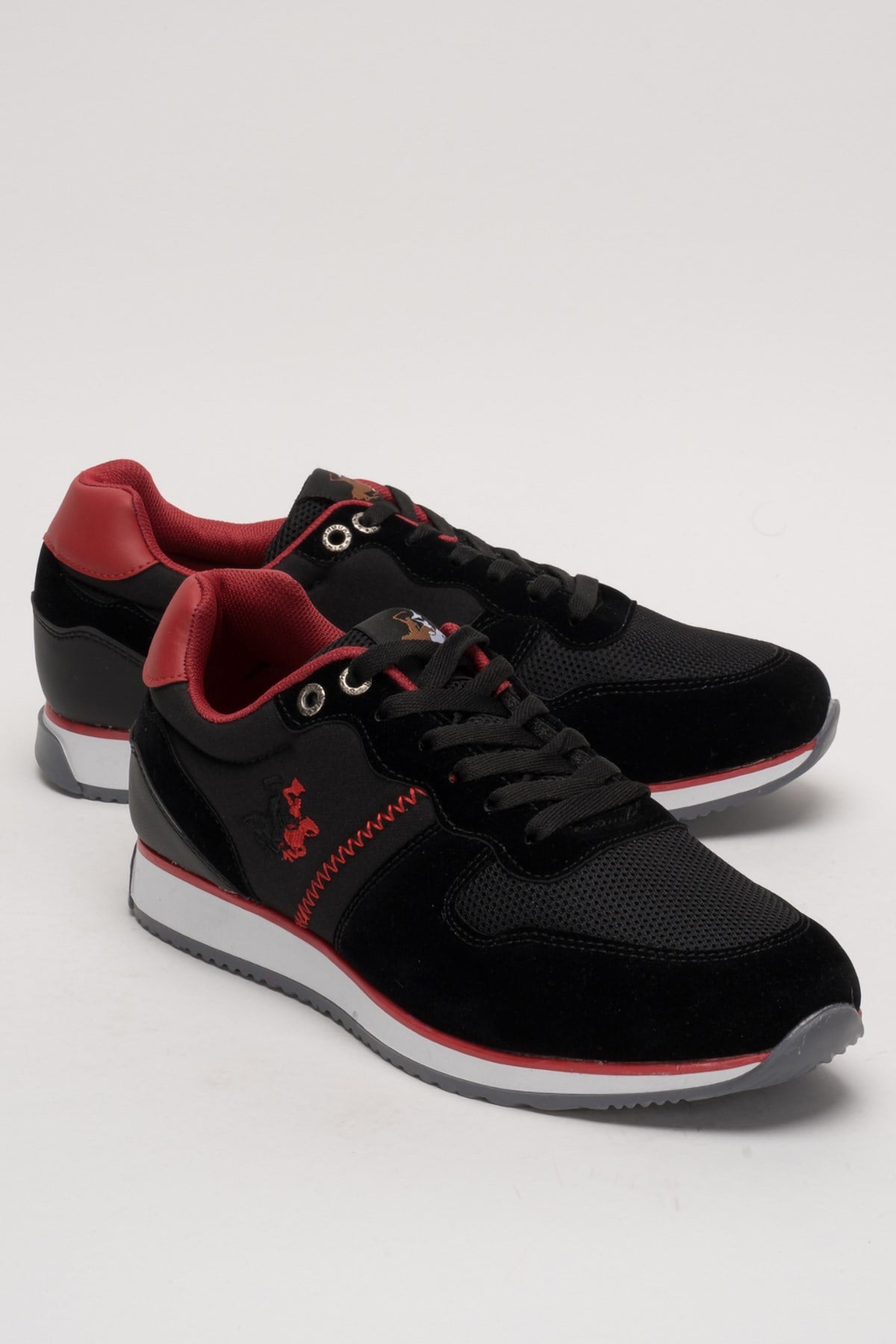 Erkek Airfile Sneaker Ayakkabı SİYAH-KIRMIZI