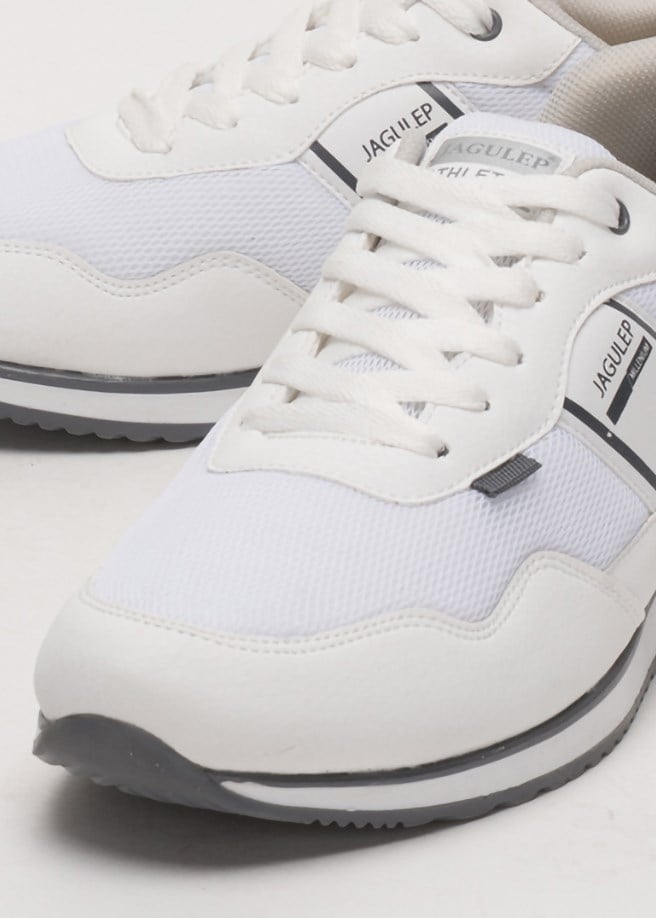 Erkek Airfile Sneaker Spor Ayakkabı BEYAZ - FÜME