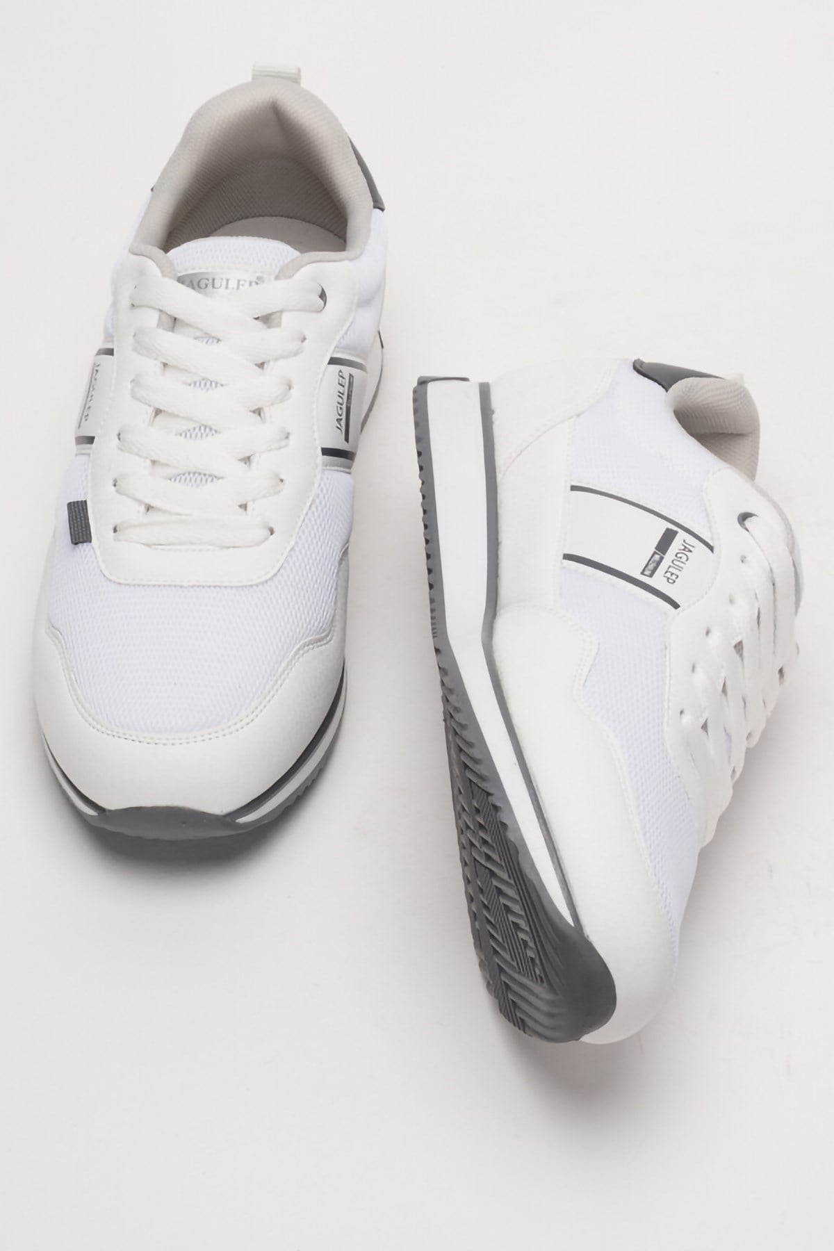 Erkek Airfile Sneaker Spor Ayakkabı BEYAZ - FÜME