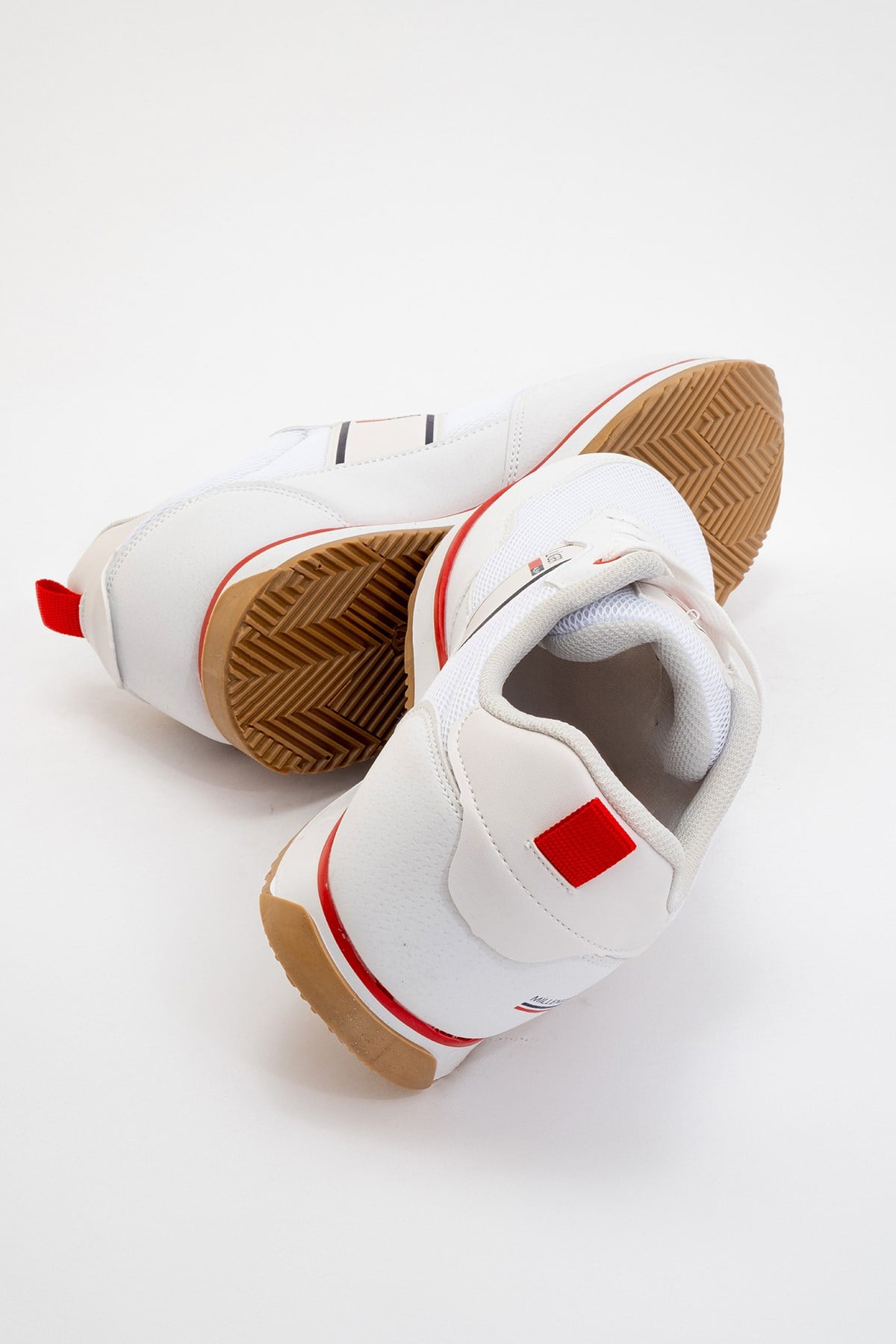 Erkek Airfile Sneaker Spor Ayakkabı BEYAZ - KIRMIZI