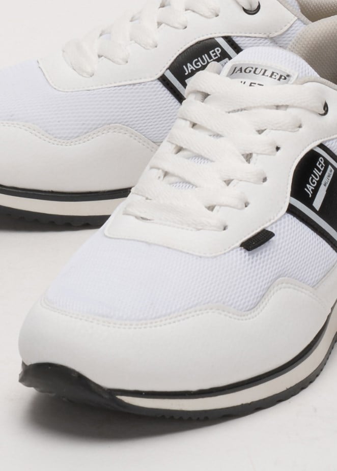Erkek Airfile Sneaker Spor Ayakkabı BEYAZ - SİYAH