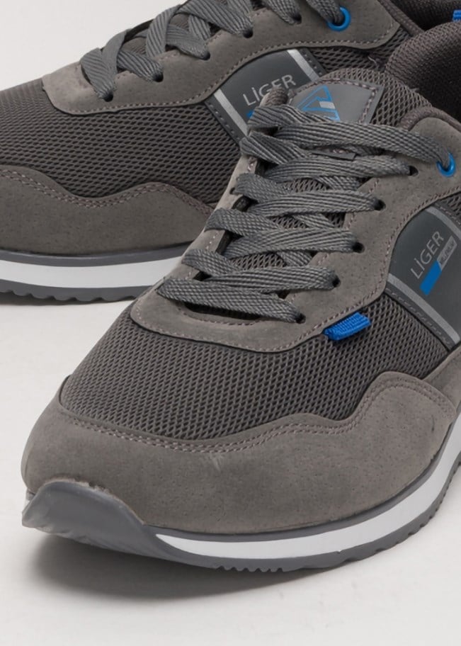 Erkek Airfile Sneaker Spor Ayakkabı FÜME - SAKS