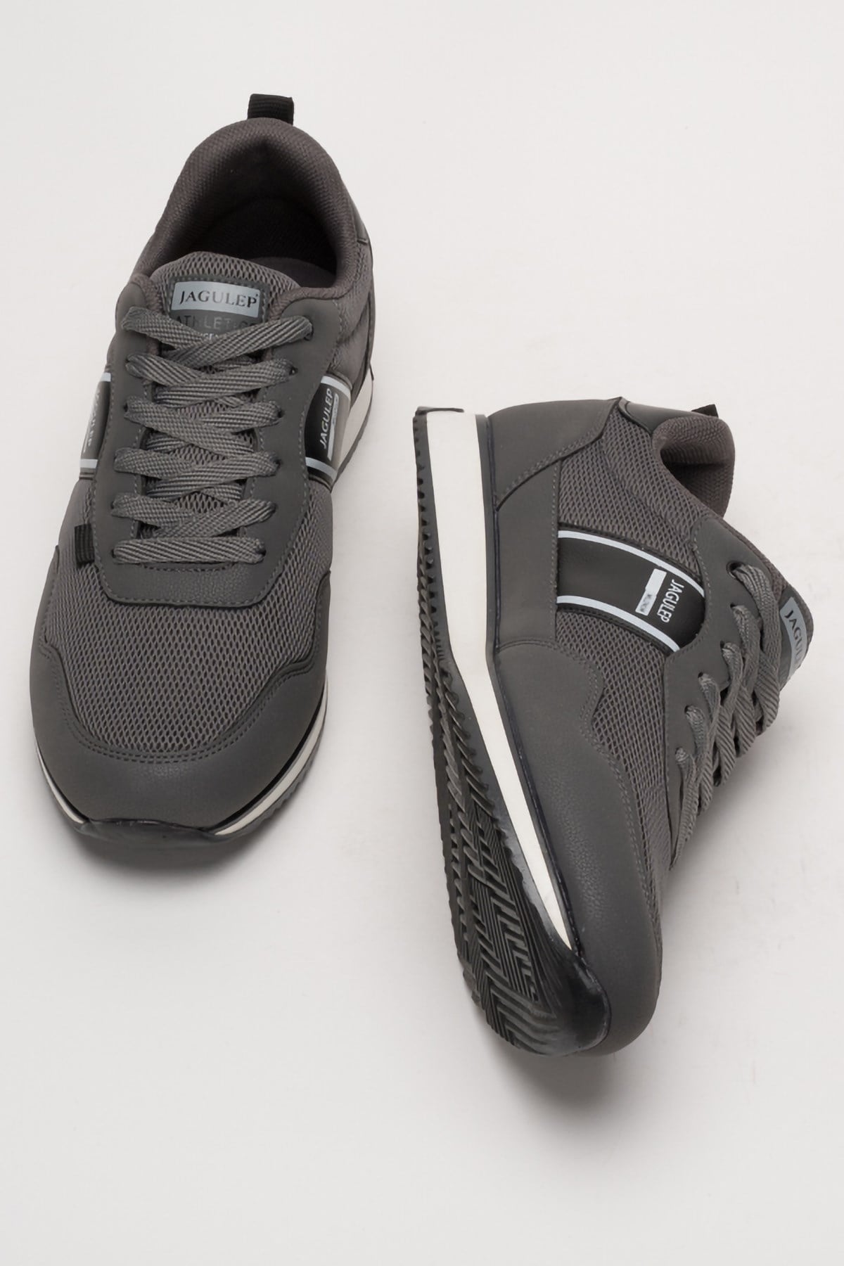 Erkek Airfile Sneaker Spor Ayakkabı FÜME - SİYAH
