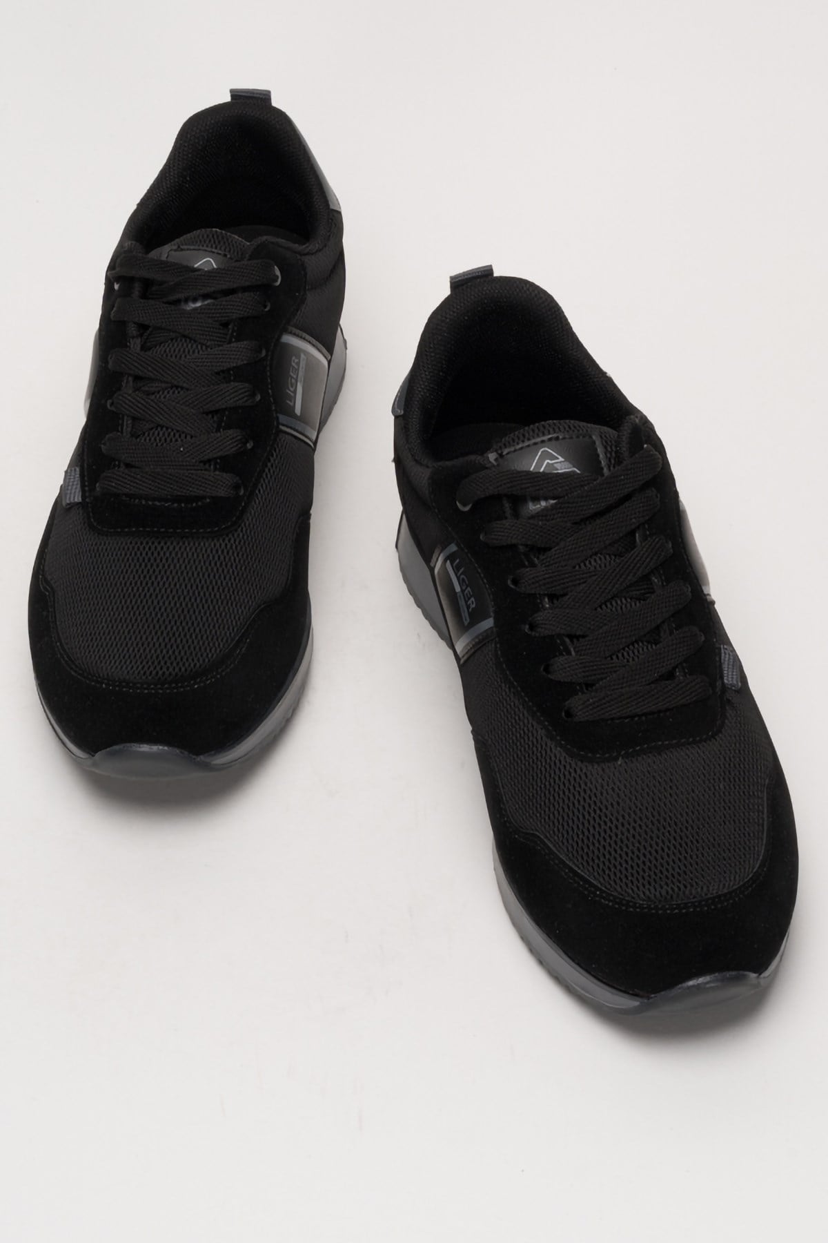 Erkek Airfile Sneaker Spor Ayakkabı SİYAH - FÜME